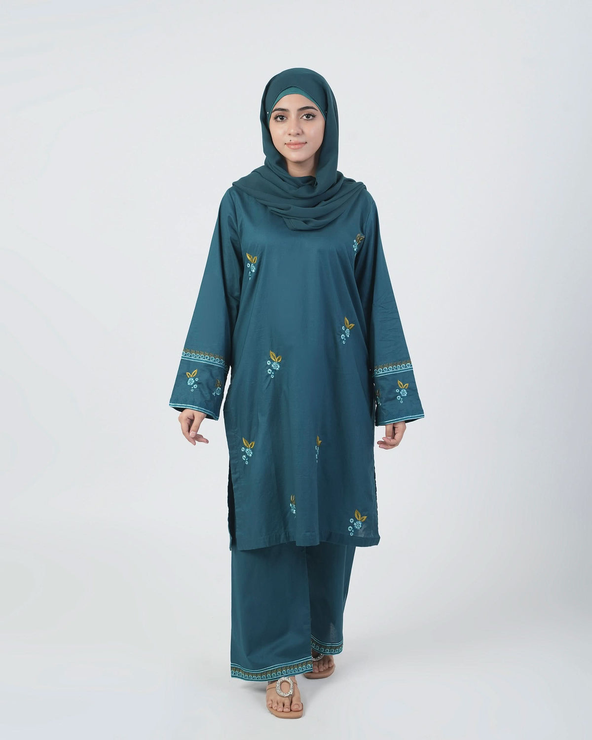 Valuables Women Embroidered 2PCS Suit, Women Shalwar Suits, Chase Value, Chase Value