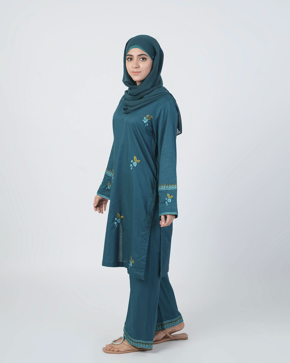 Valuables Women Embroidered 2PCS Suit, Women Shalwar Suits, Chase Value, Chase Value