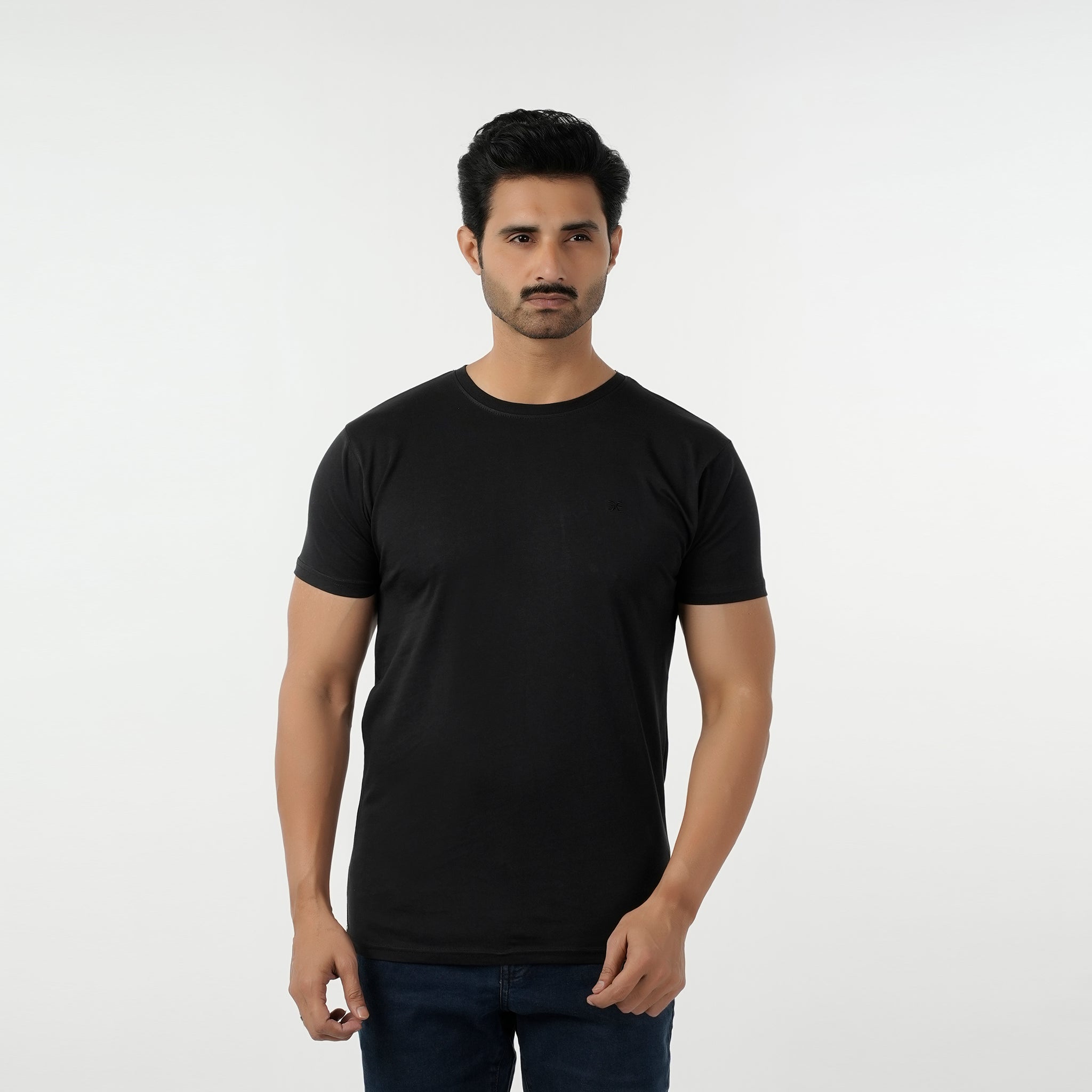 Eminent Men's Half Sleeves T-Shirt - Black, Men's T-Shirts & Polos, Eminent, Chase Value