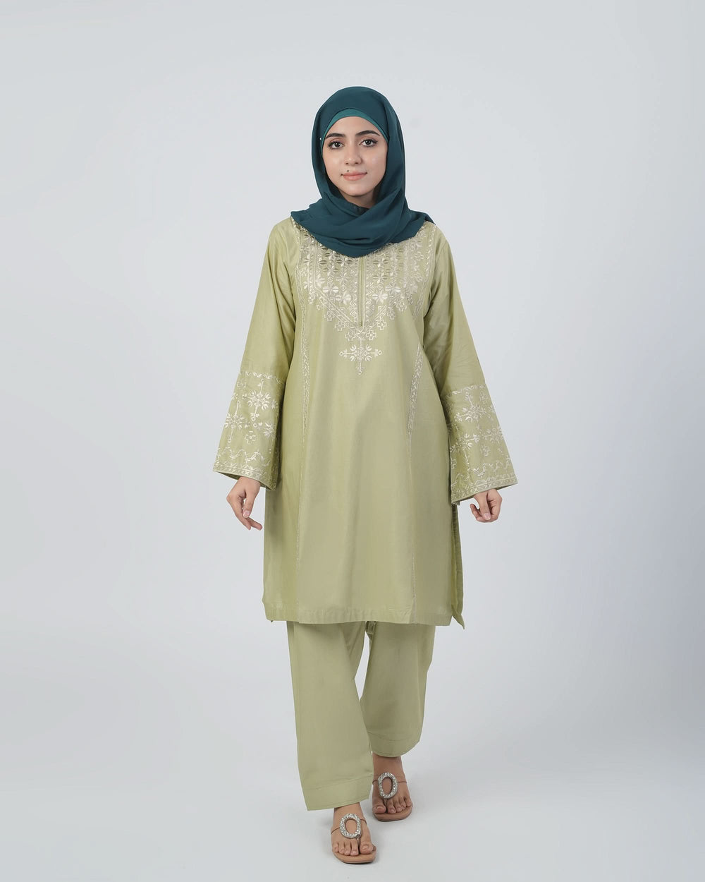 Valuable Women's Embroidered 2Pcs Suit, Women Shalwar Suits, Chase Value, Chase Value