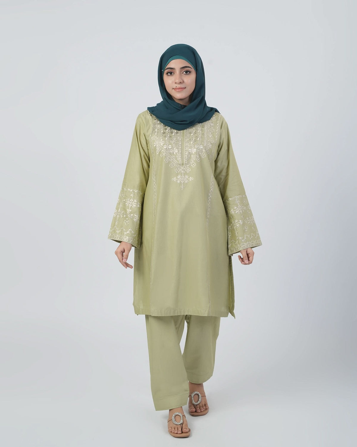 Valuable Women's Embroidered 2Pcs Suit, Women Shalwar Suits, Chase Value, Chase Value