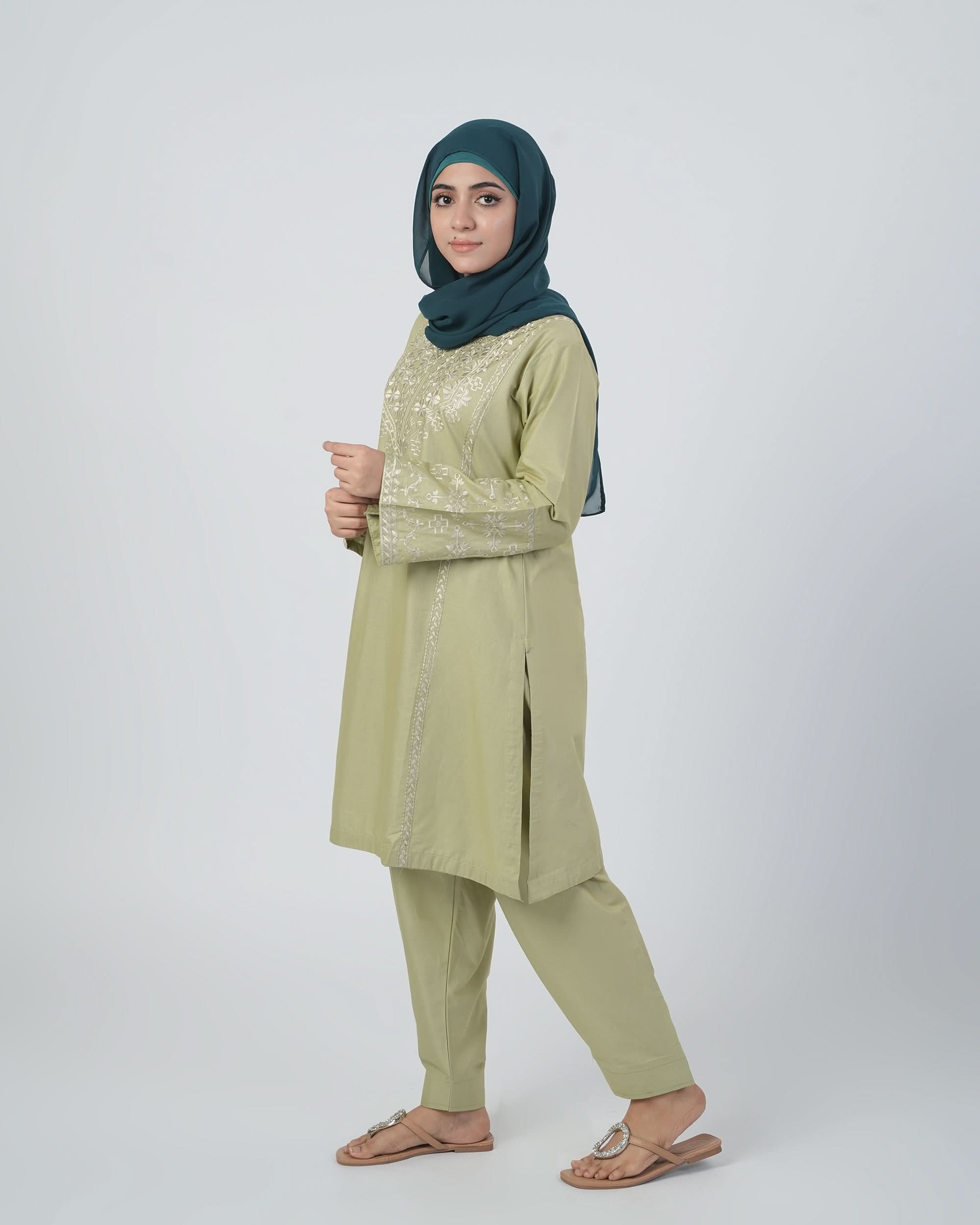 Valuable Women's Embroidered 2Pcs Suit, Women Shalwar Suits, Chase Value, Chase Value