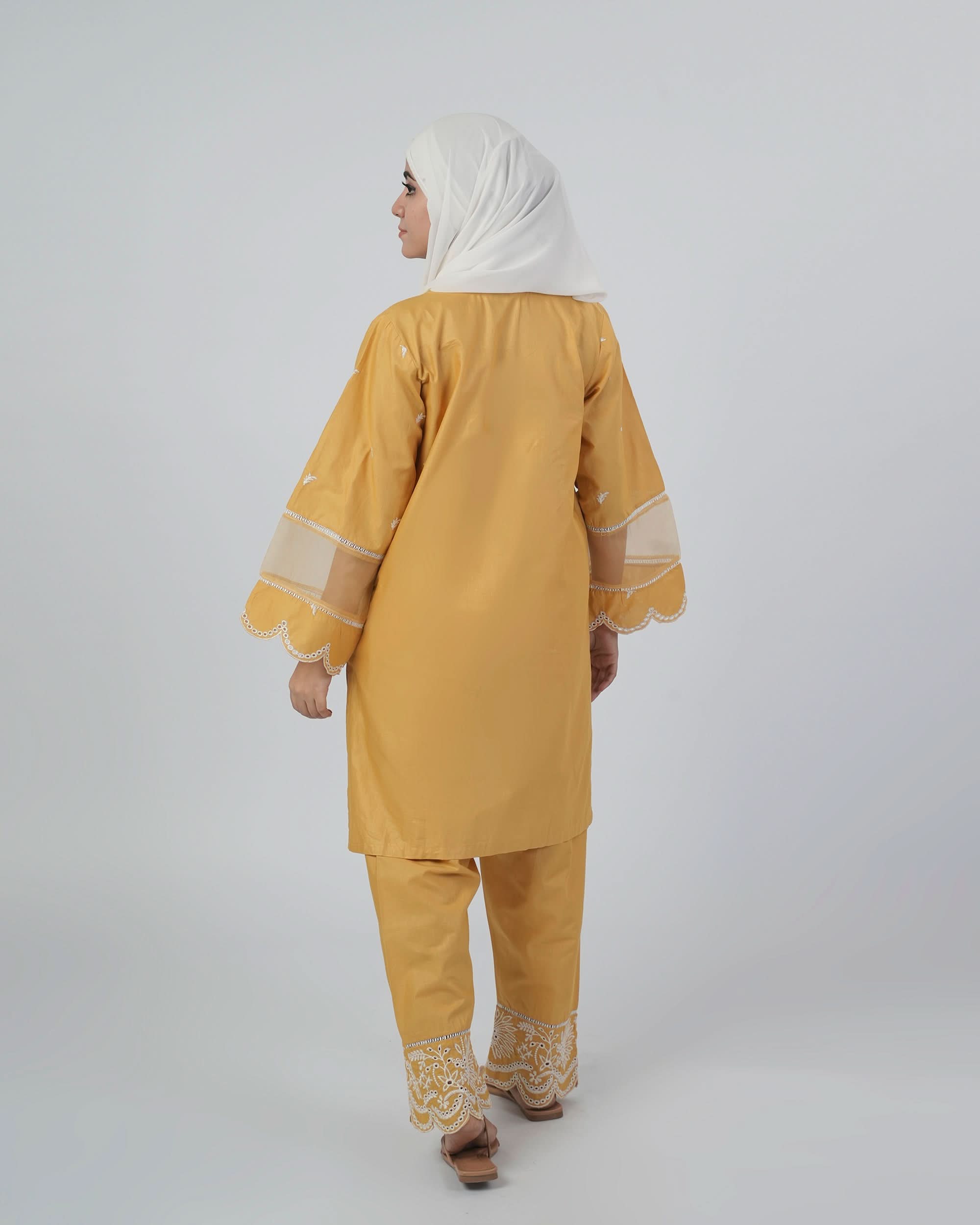 Valuables Women Fusion Embroidered 2-Piece Suit, Women Shalwar Suits, Chase Value, Chase Value