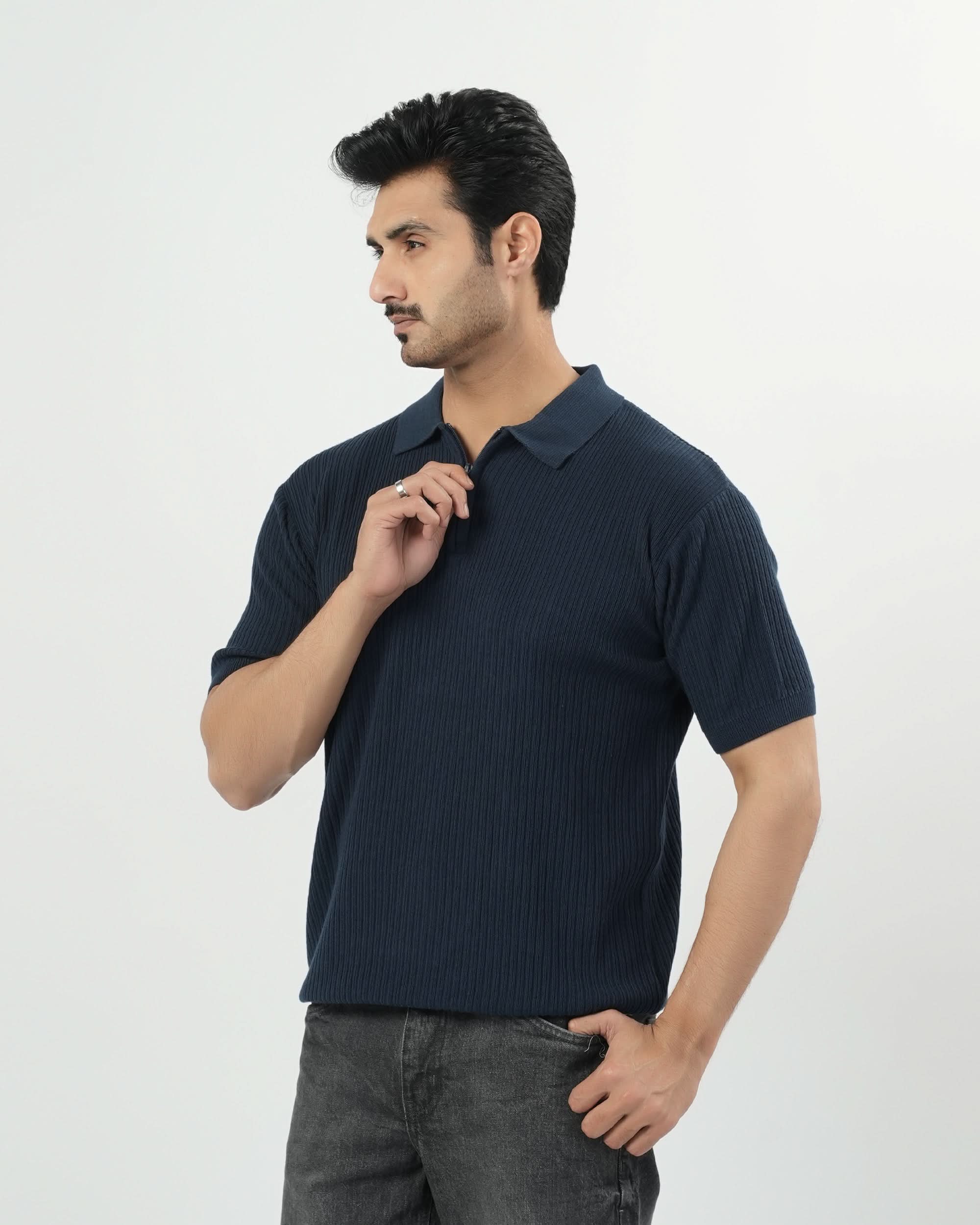 Eminent Men Half Sleeves Polo Sweater, Men's Sweater & Sweat Shirts, Eminent, Chase Value