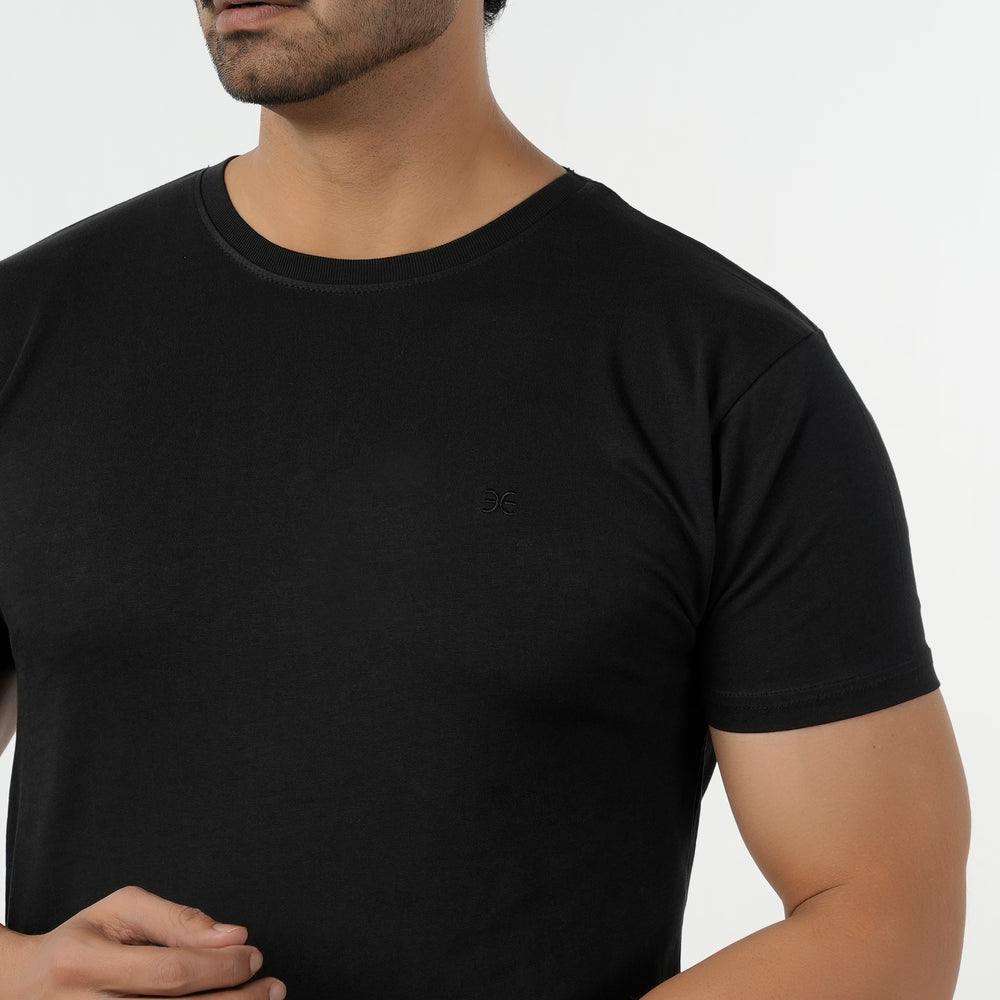 Eminent Men's Half Sleeves T-Shirt - Black, Men's T-Shirts & Polos, Eminent, Chase Value