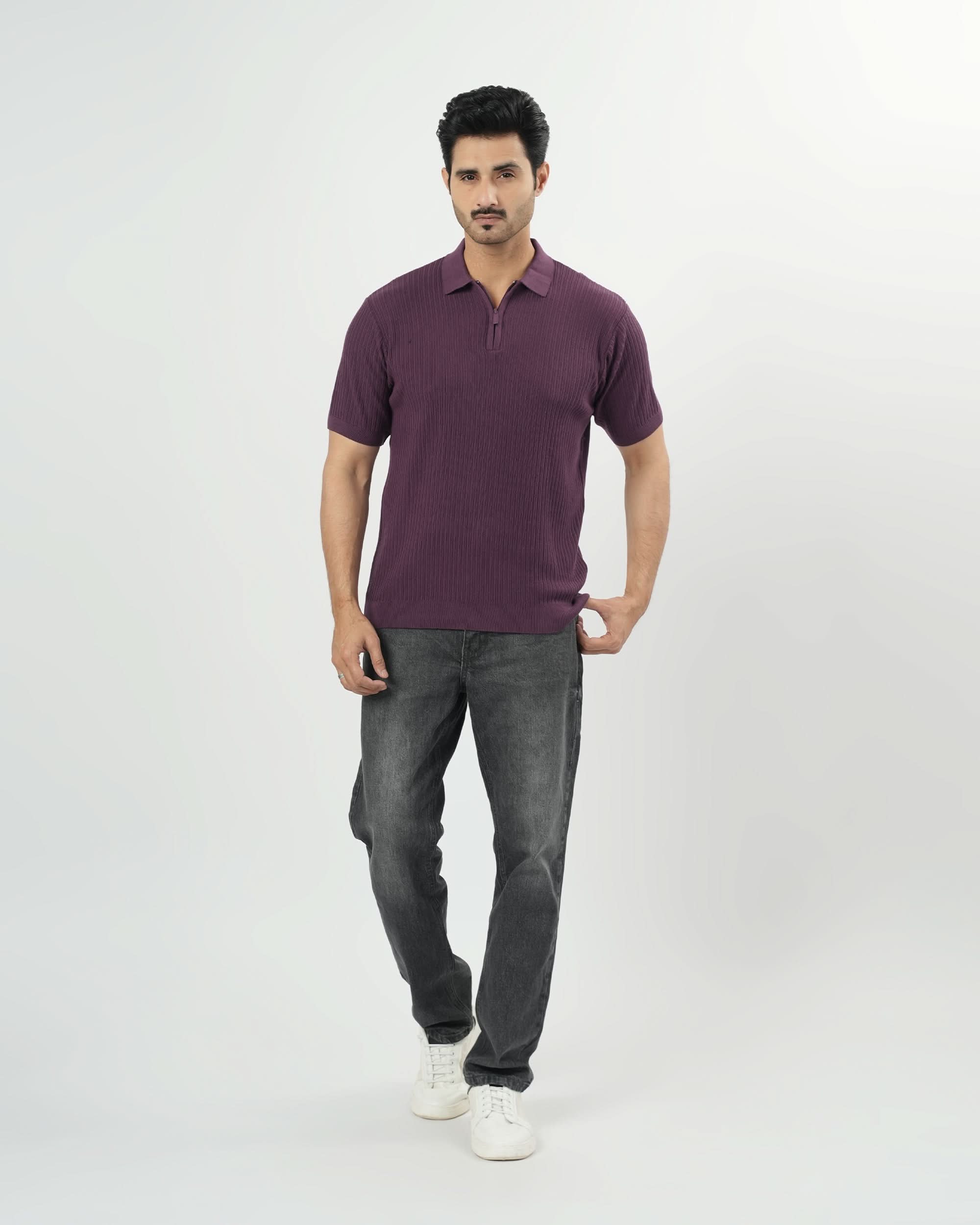 Eminent Men Half Sleeves Polo Sweater, Men's Sweater & Sweat Shirts, Eminent, Chase Value