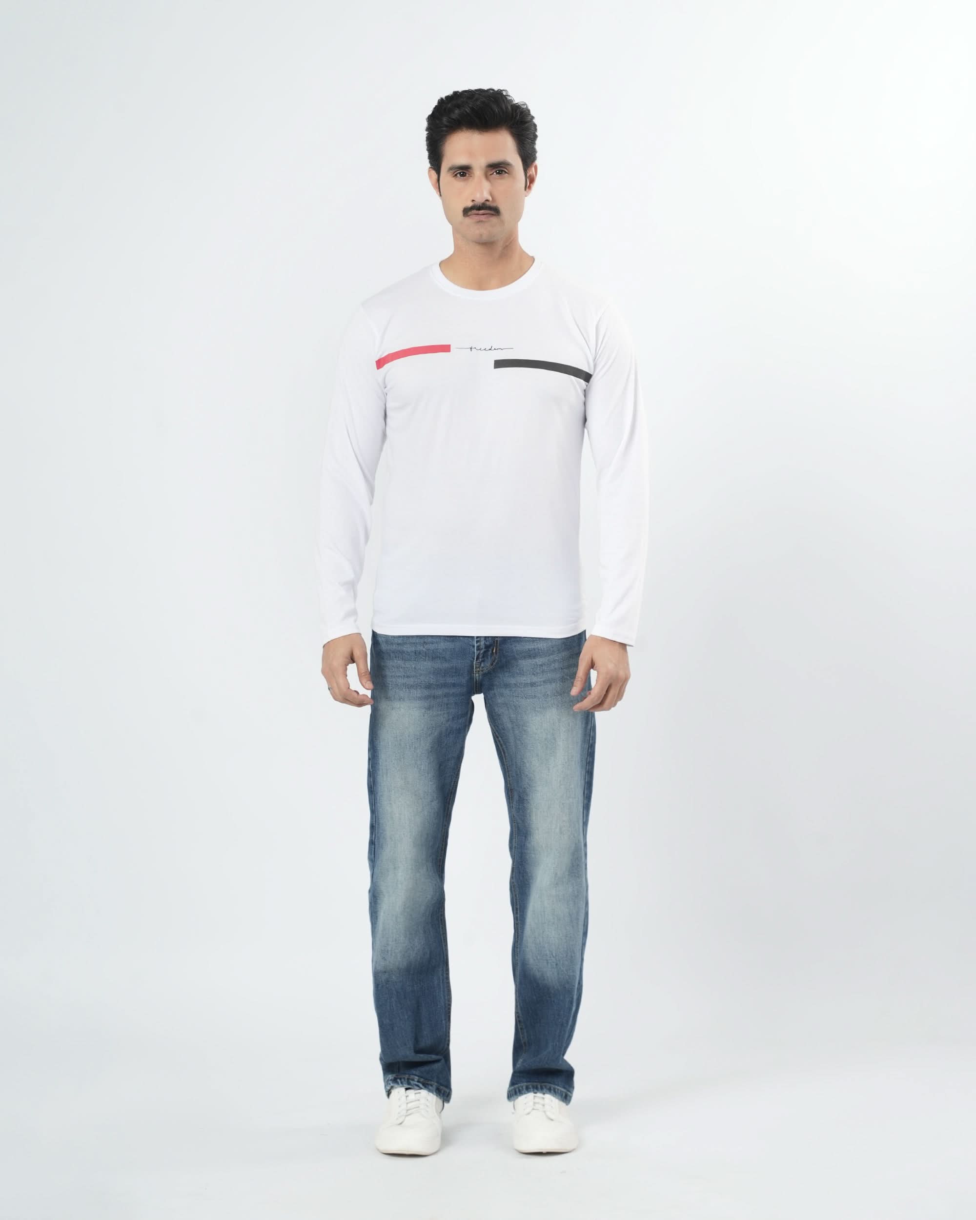 Valuables Men’s Printed Full Sleeves T-Shirt, Men's T-Shirts & Polos, Chase Value, Chase Value