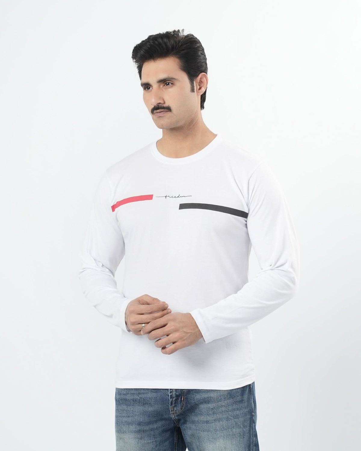 Valuables Men’s Printed Full Sleeves T-Shirt, Men's T-Shirts & Polos, Chase Value, Chase Value