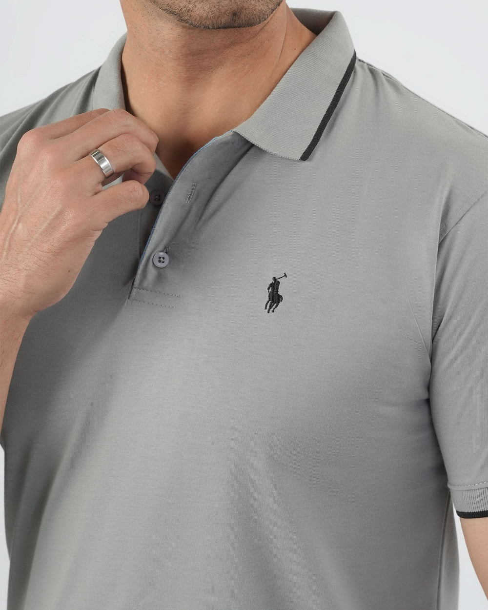 Men Half Sleeves Polo T-Shirt, Men's T-Shirts & Polos, Chase Value, Chase Value