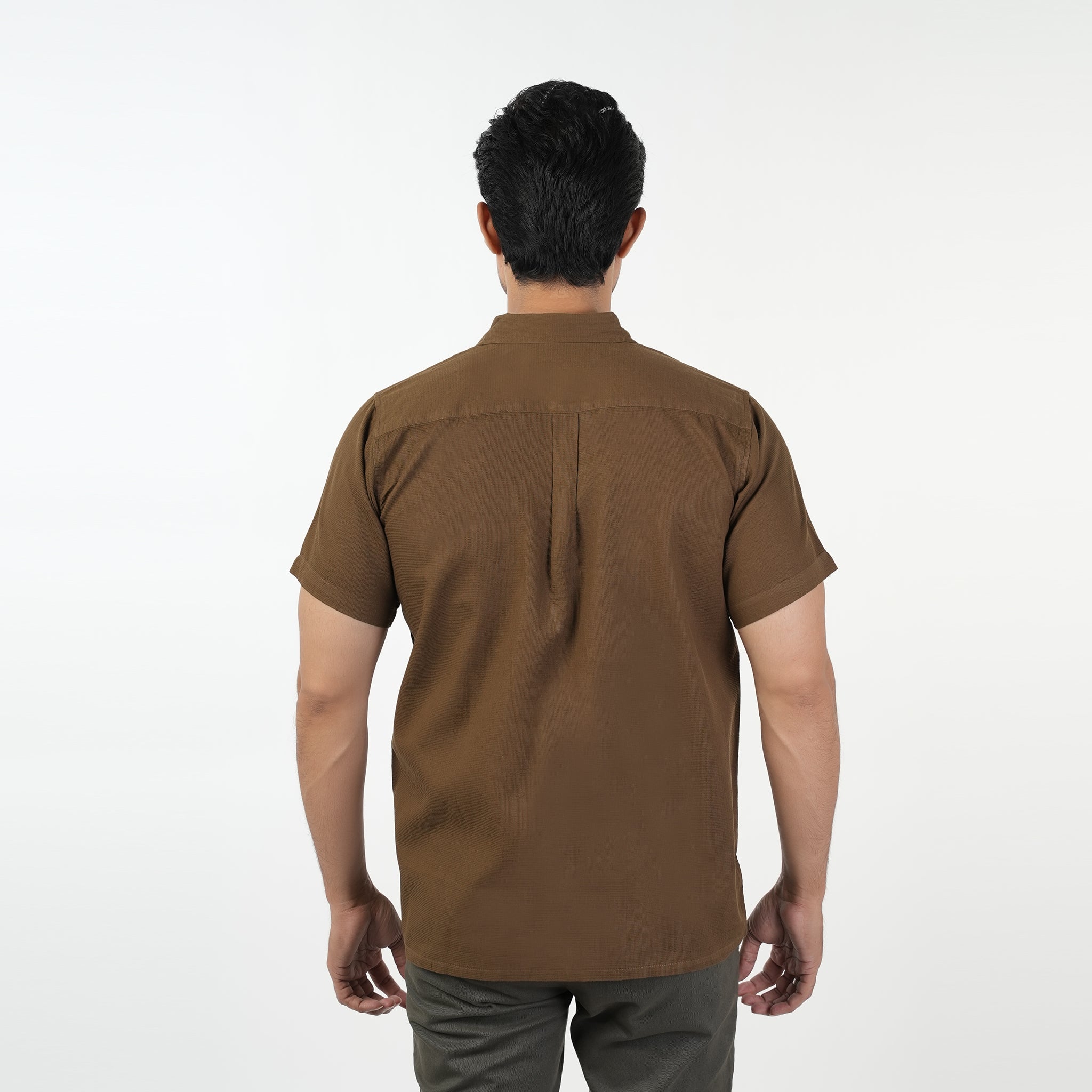 Eminent Men's Casual Half Sleeves Shirt - Brown, Men's Shirts, Eminent, Chase Value