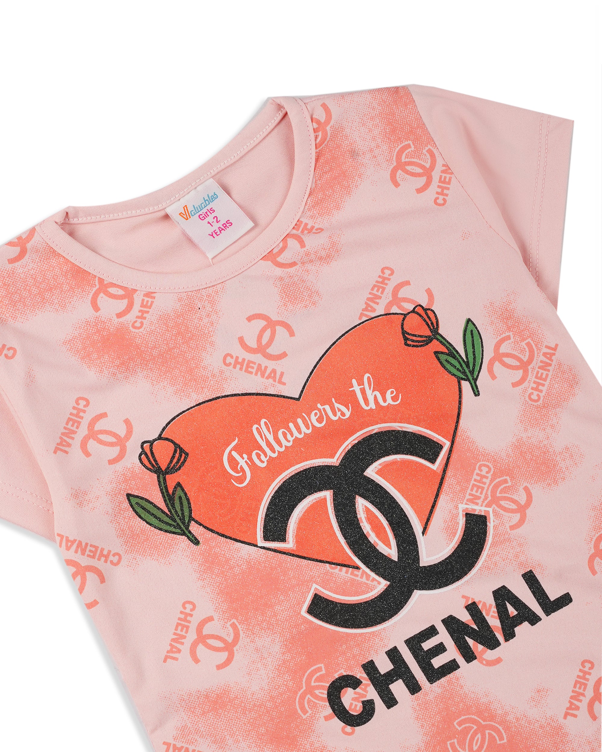 Valuables Girls' Half Sleeves Suit