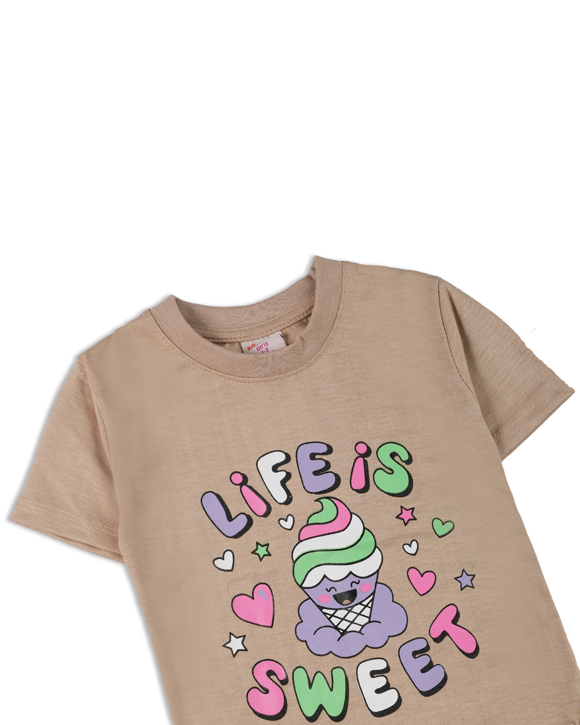 Valuables Girls' Half Sleeves Suit
