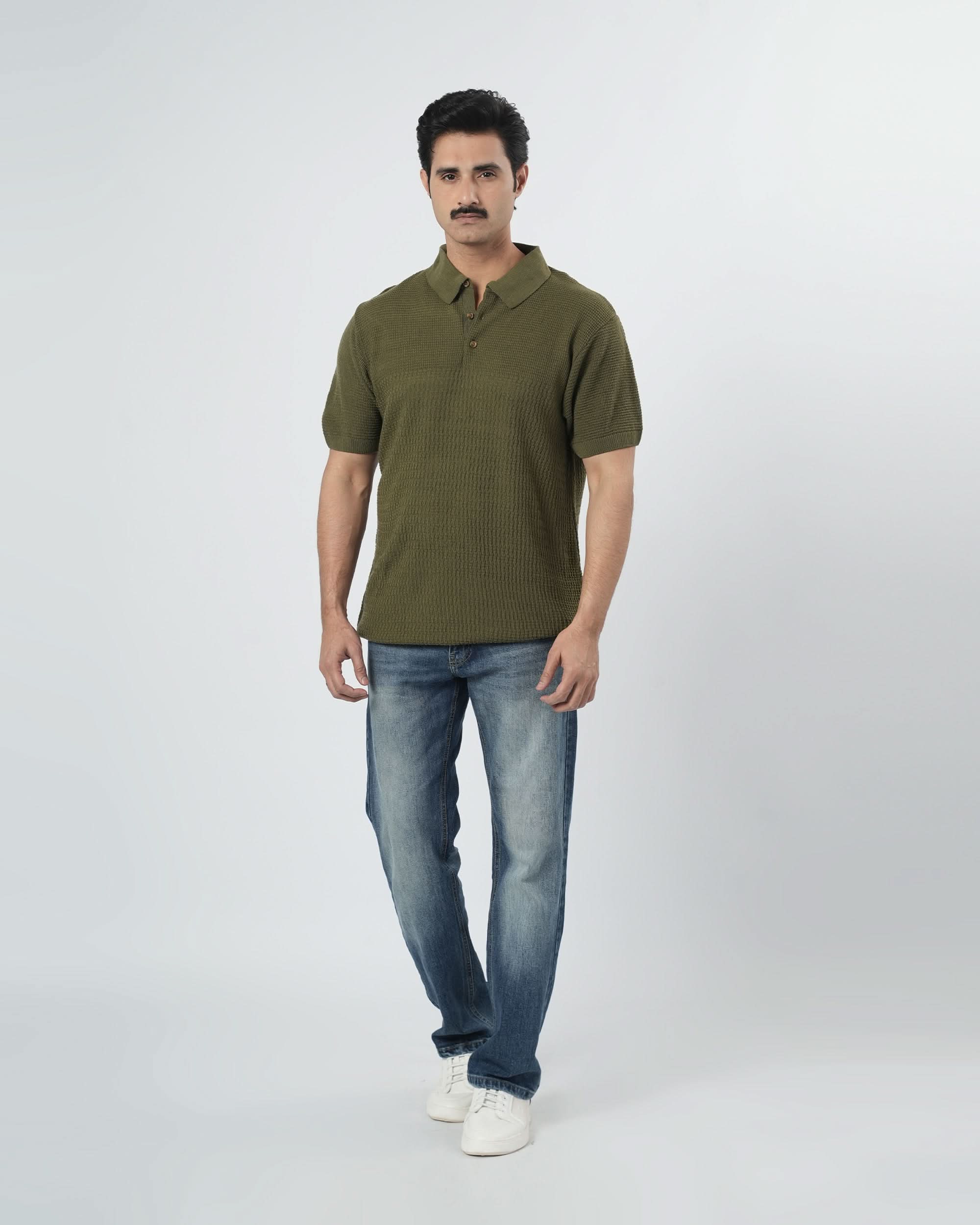 Eminent Men’s Half Sleeve Polo Sweater, Men's Sweater & Sweat Shirts, Eminent, Chase Value