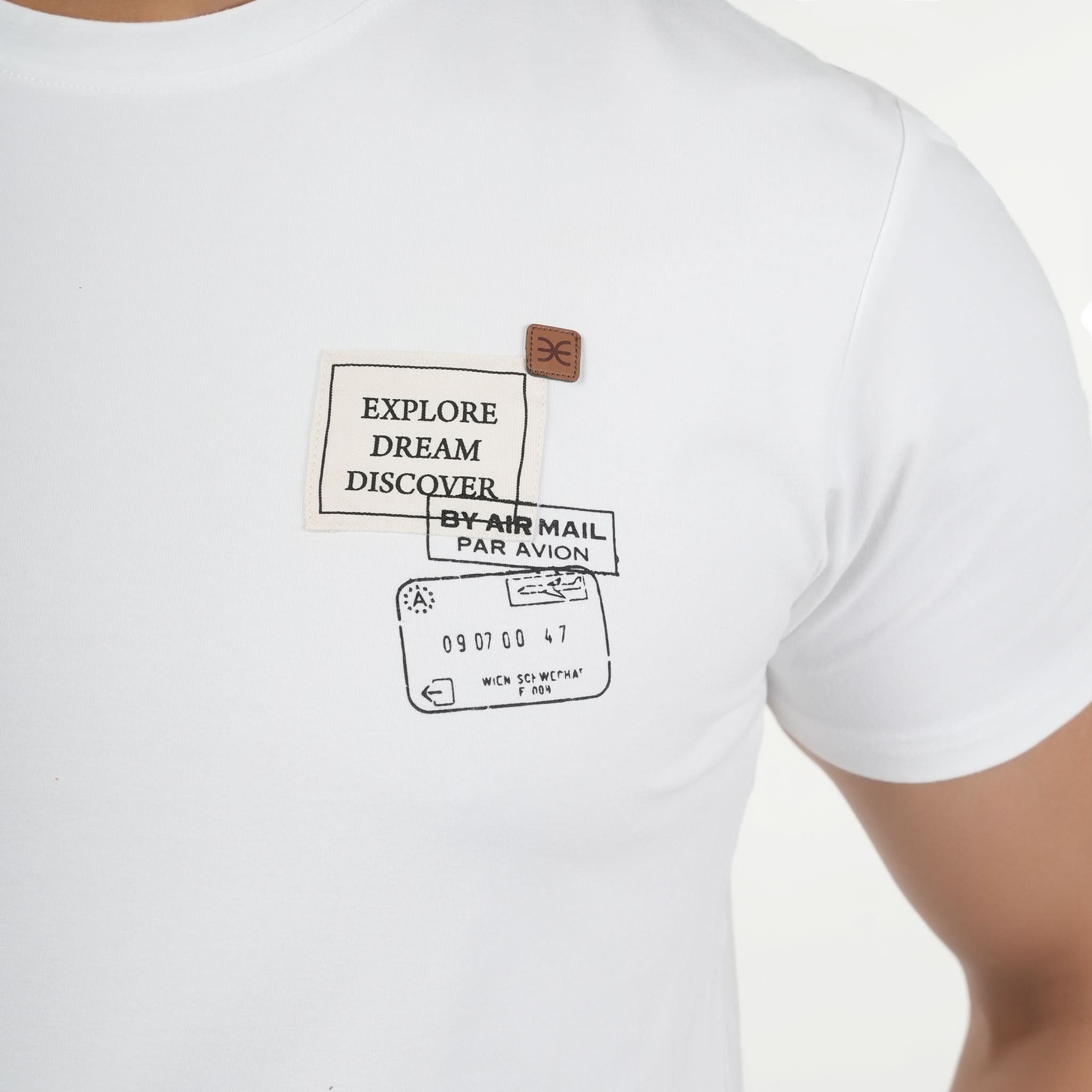 Eminent Men's Half Sleeves T-Shirt - White, Men's T-Shirts & Polos, Eminent, Chase Value
