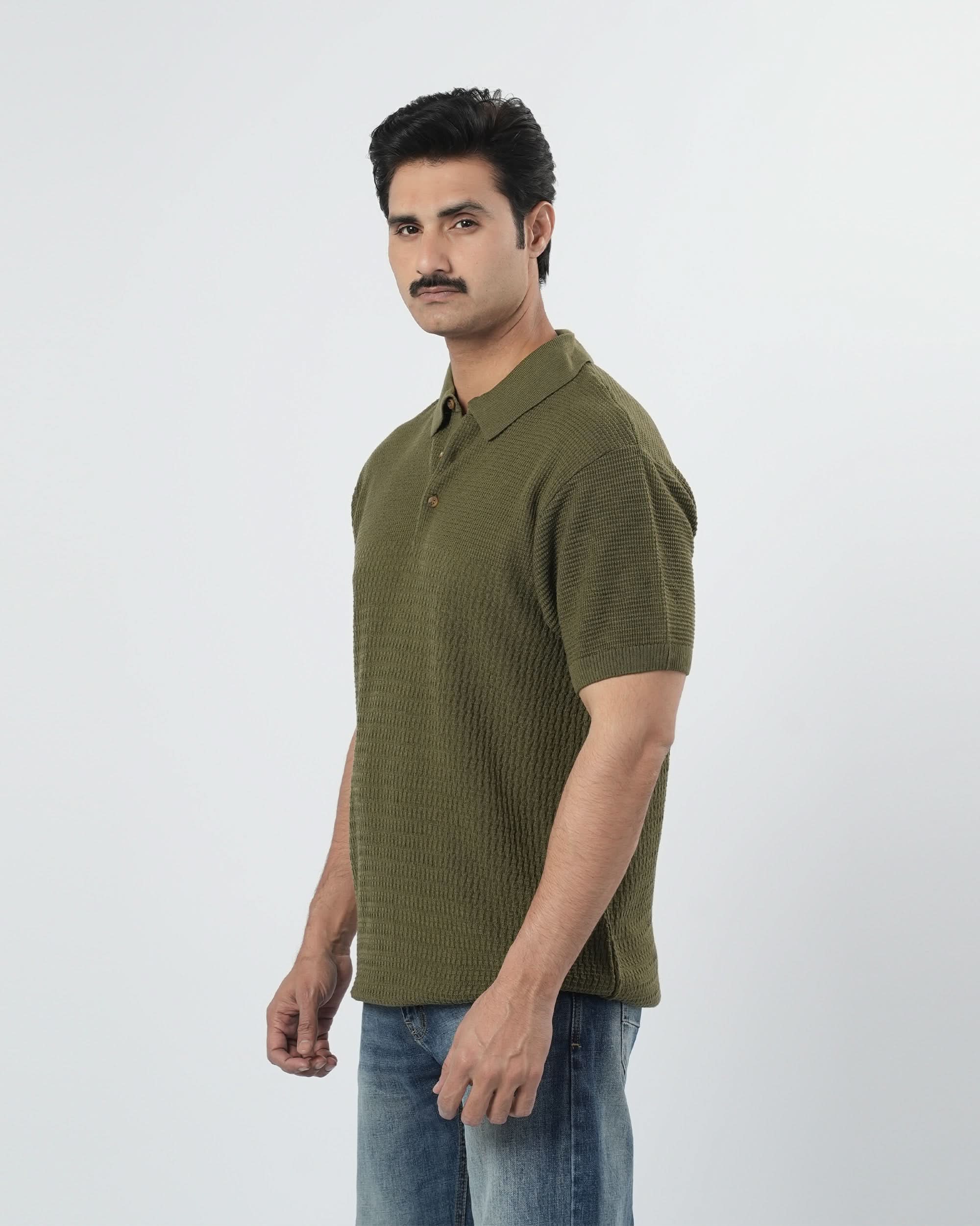 Eminent Men’s Half Sleeve Polo Sweater, Men's Sweater & Sweat Shirts, Eminent, Chase Value