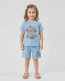 Valuables Girls' Half Sleeves Suit