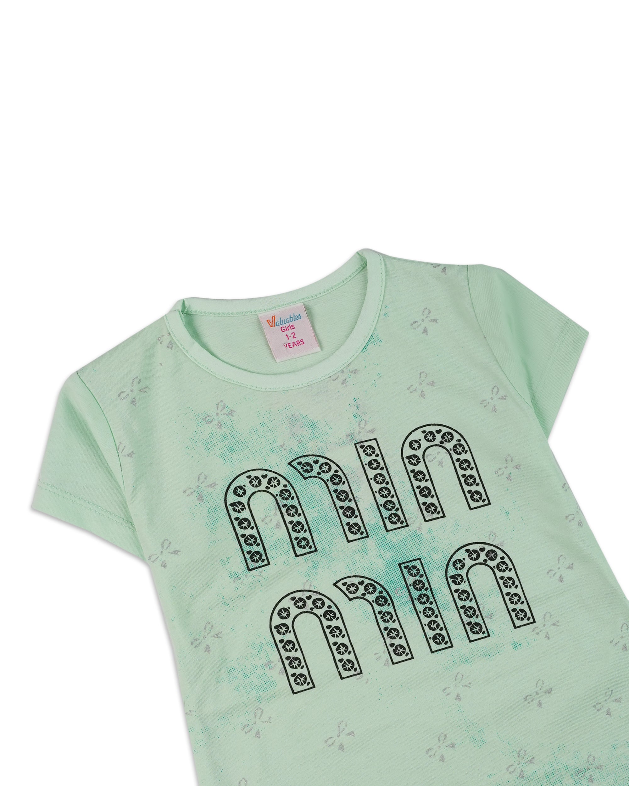 Valuables Girls' Half Sleeves Suit
