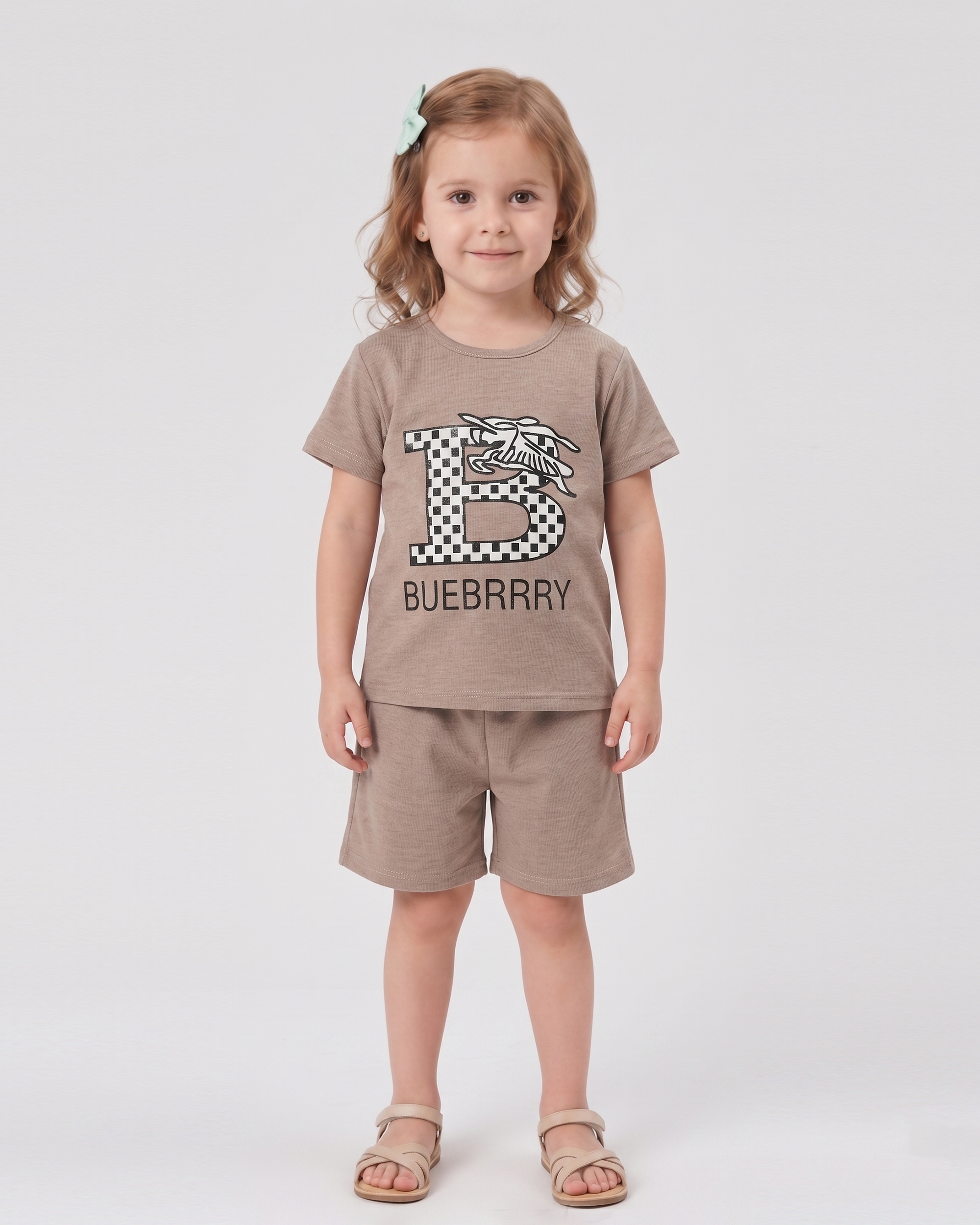 Valuables Girls' Half Sleeves Suit