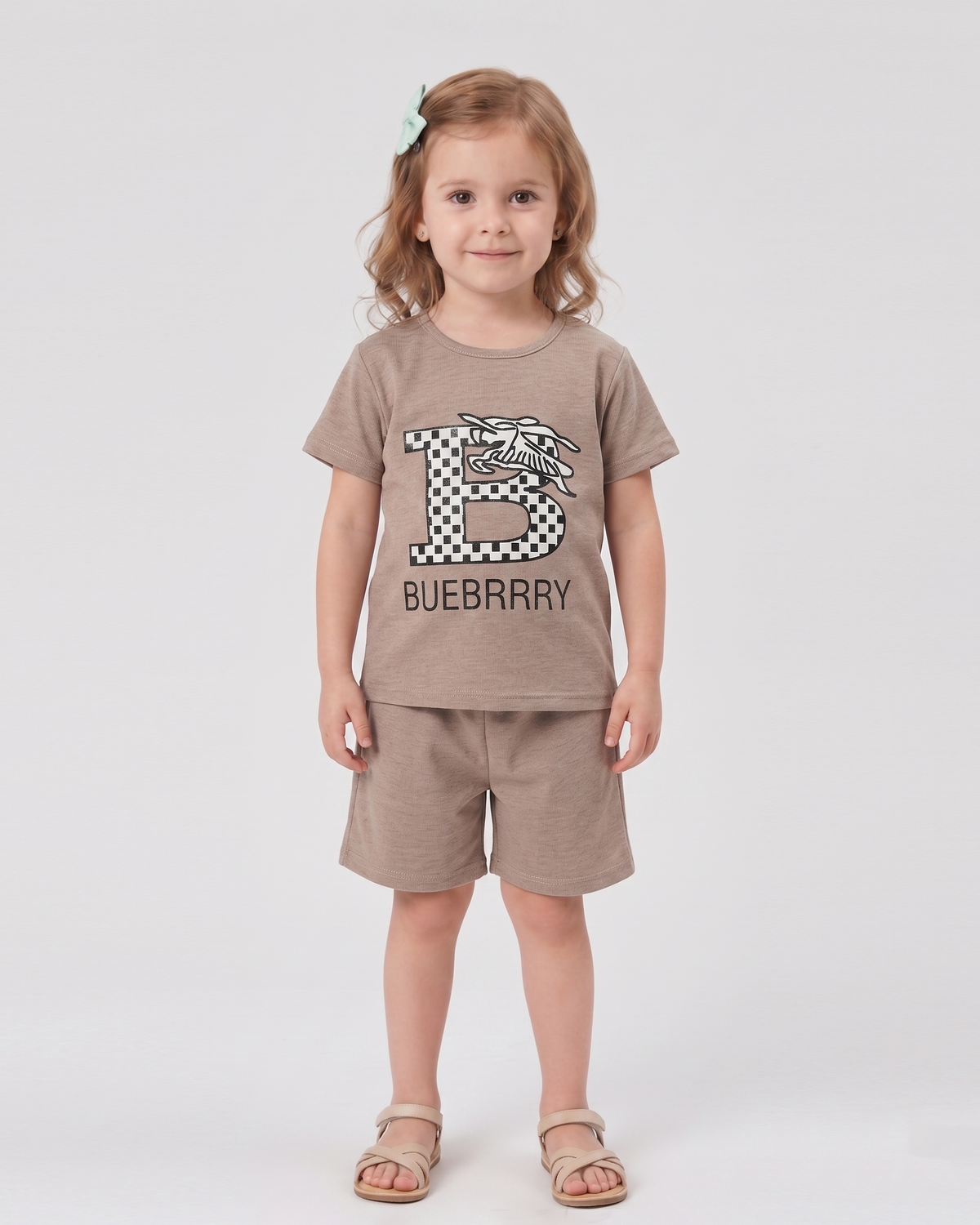 Valuables Girls' Half Sleeves Suit