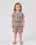 Valuables Girls' Half Sleeves Suit