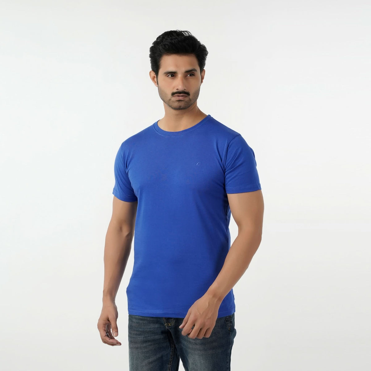 Eminent Men's Round Neck Half Sleeves T-Shirt - Dark Blue, Men's T-Shirts & Polos, Eminent, Chase Value