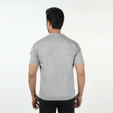 Valuable Men's Half Sleeves Round Neck T-Shirt - Grey, Men's T-Shirts & Polos, Chase Value, Chase Value