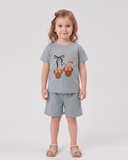 Valuables Girls' Half Sleeves Suit