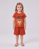 Valuables Girls' Half Sleeves Suit