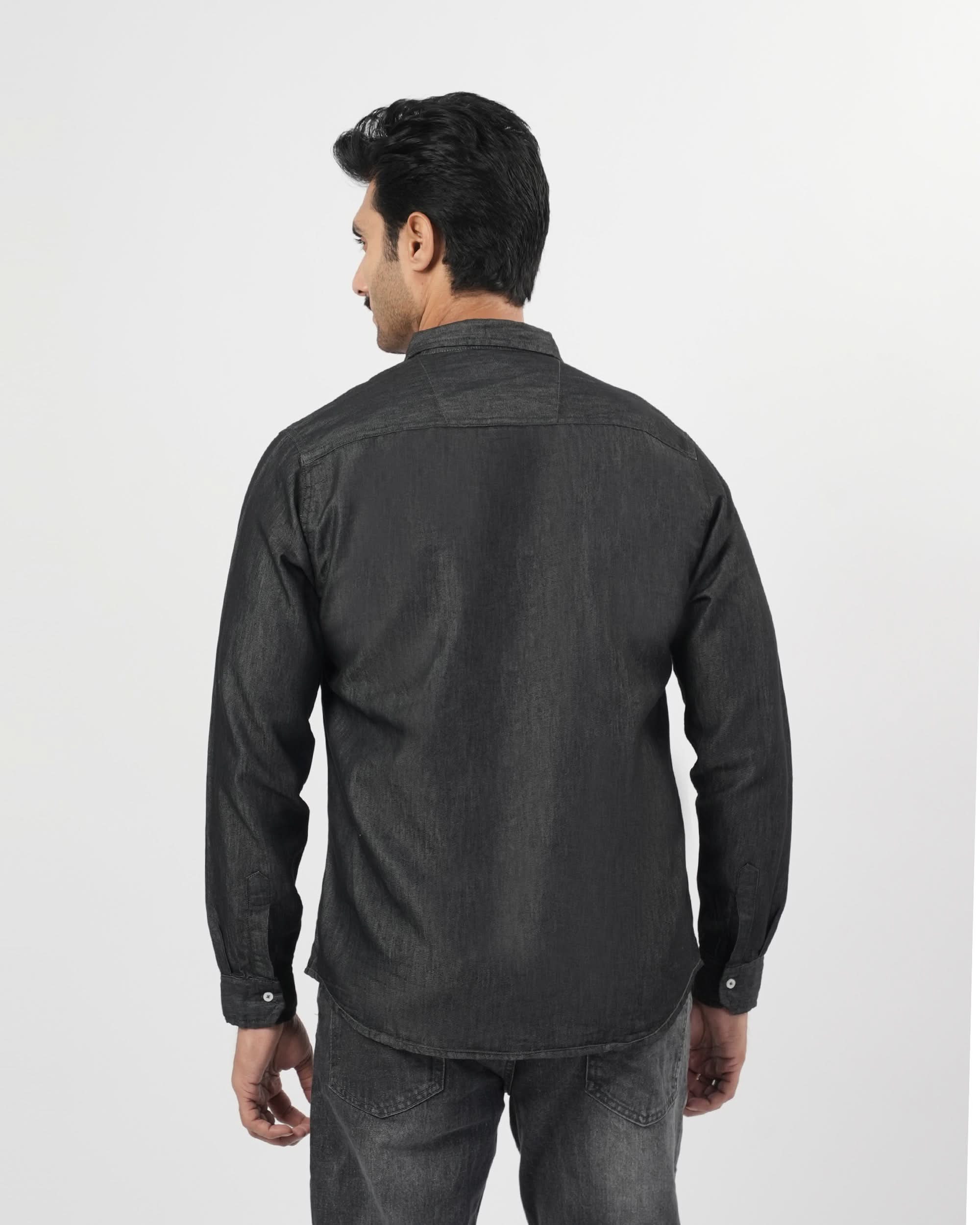 Men’s Full Sleeves Denim Shirt, Men's Shirts, Chase Value, Chase Value