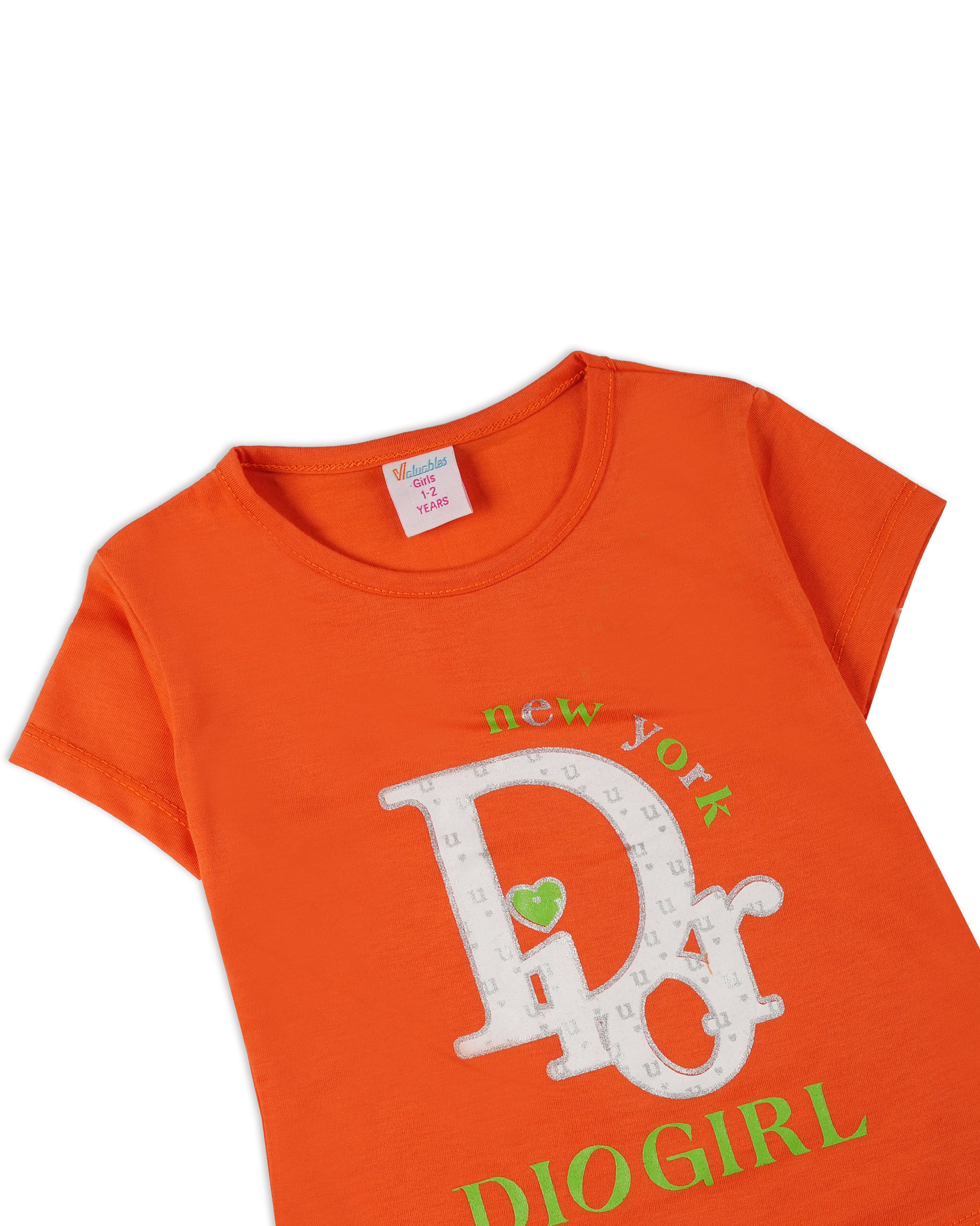 Valuables Girls' Half Sleeves Suit