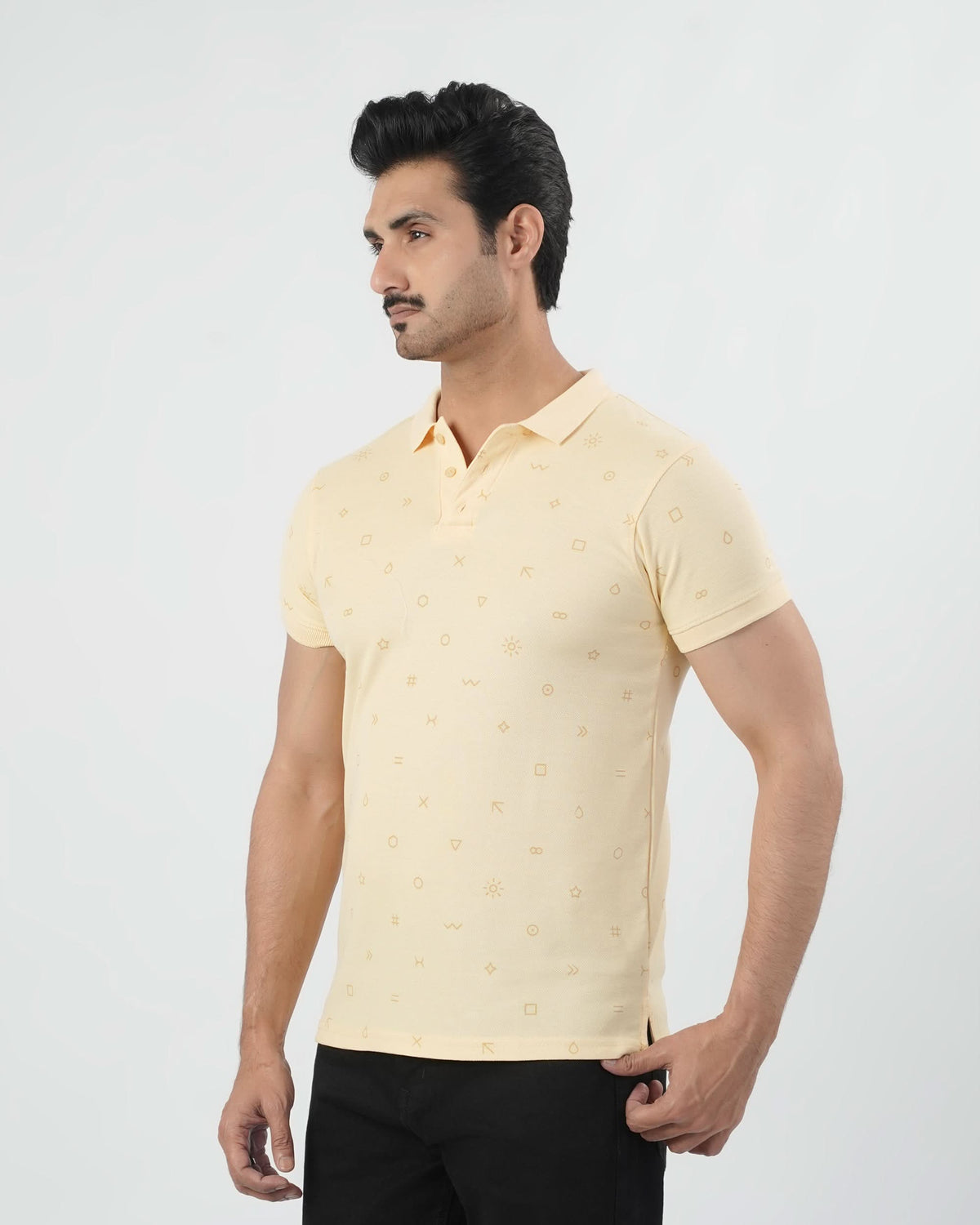Men Half Sleeves Polo T-Shirt, Men's T-Shirts & Polos, Chase Value, Chase Value