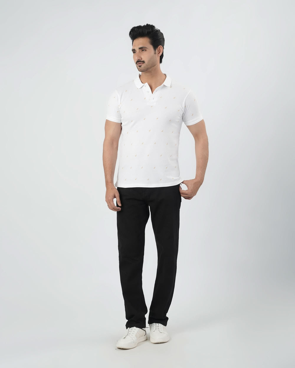 Men Half Sleeves Polo T-Shirt, Men's T-Shirts & Polos, Chase Value, Chase Value