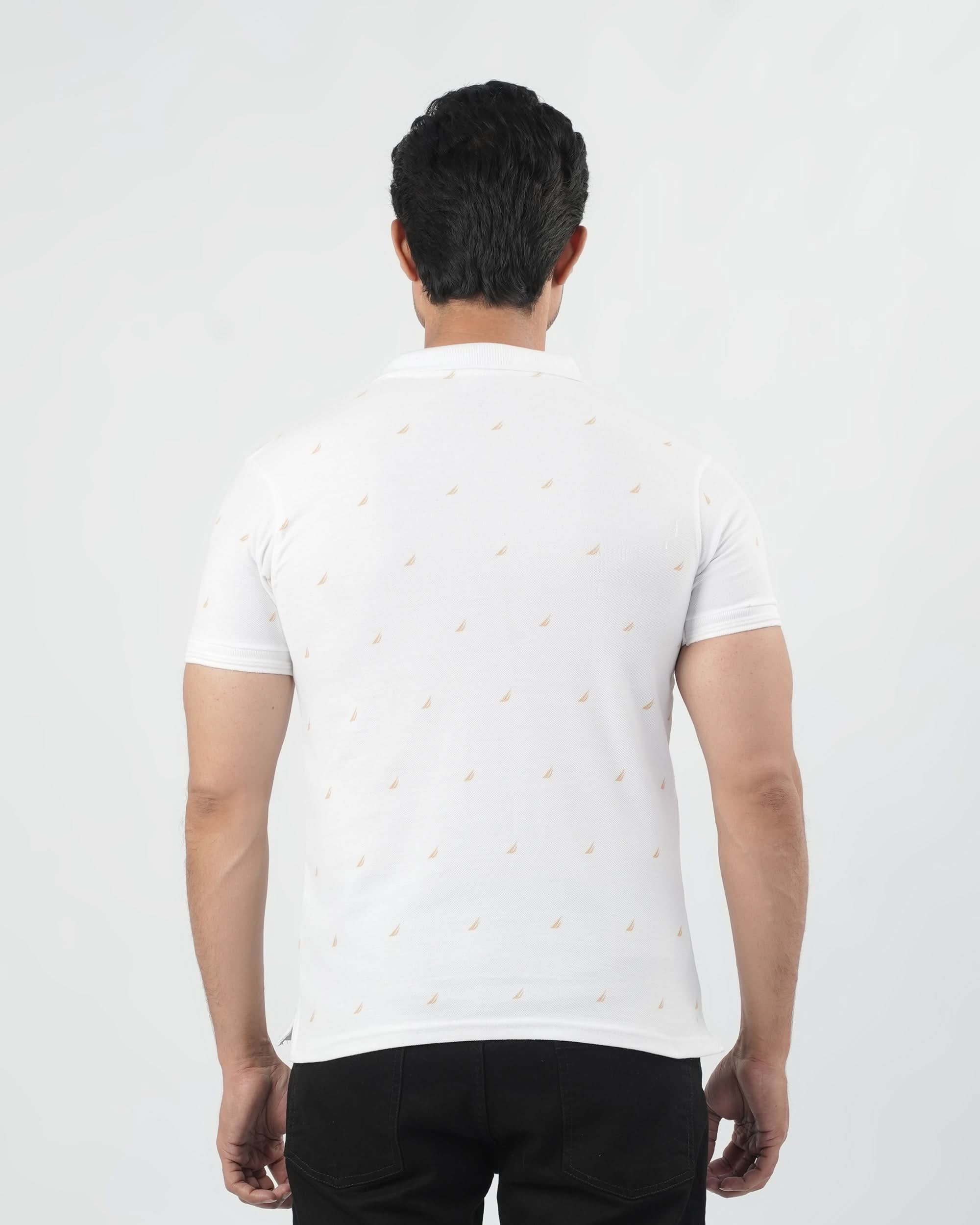 Men Half Sleeves Polo T-Shirt, Men's T-Shirts & Polos, Chase Value, Chase Value