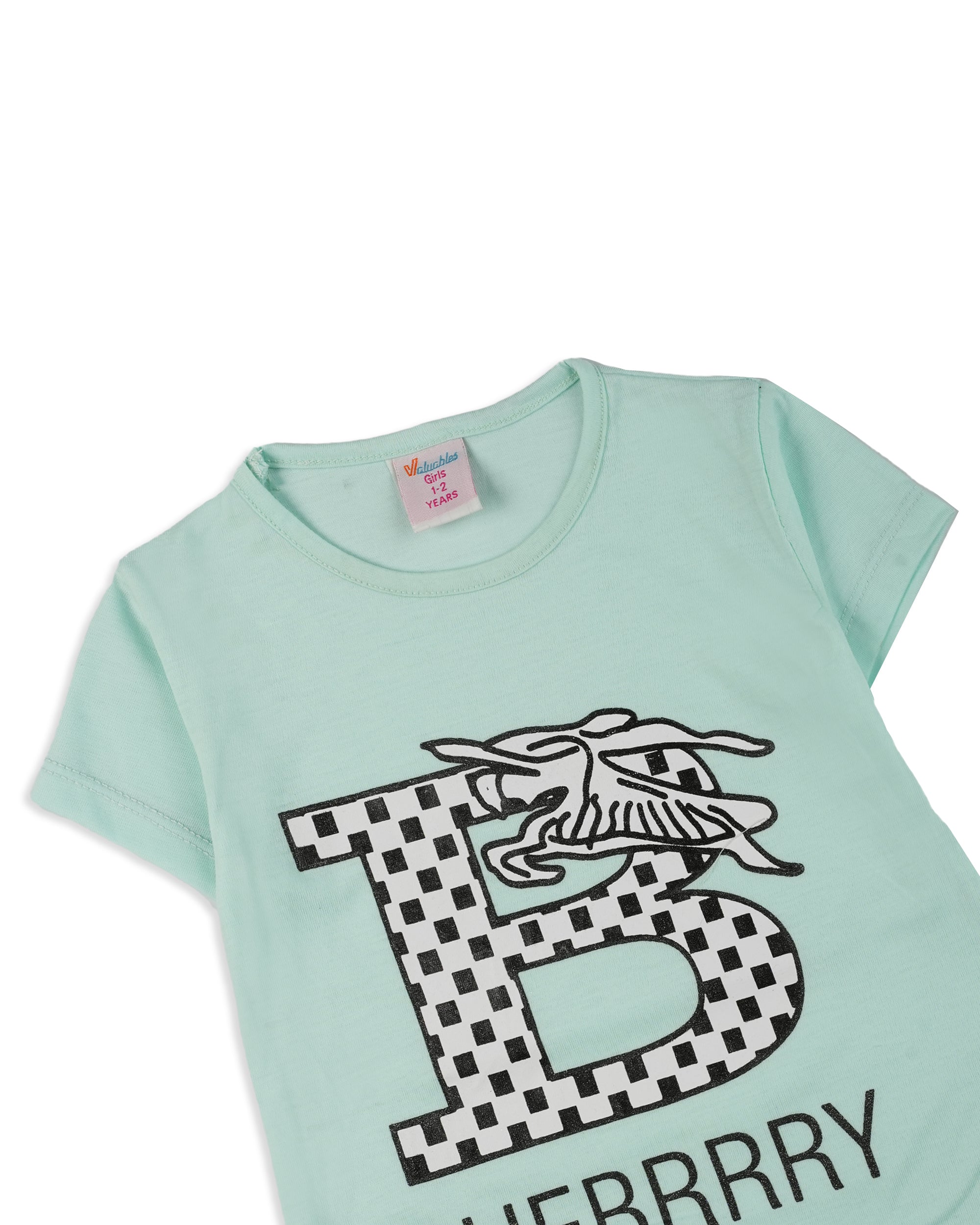 Valuables Girls' Half Sleeves Suit