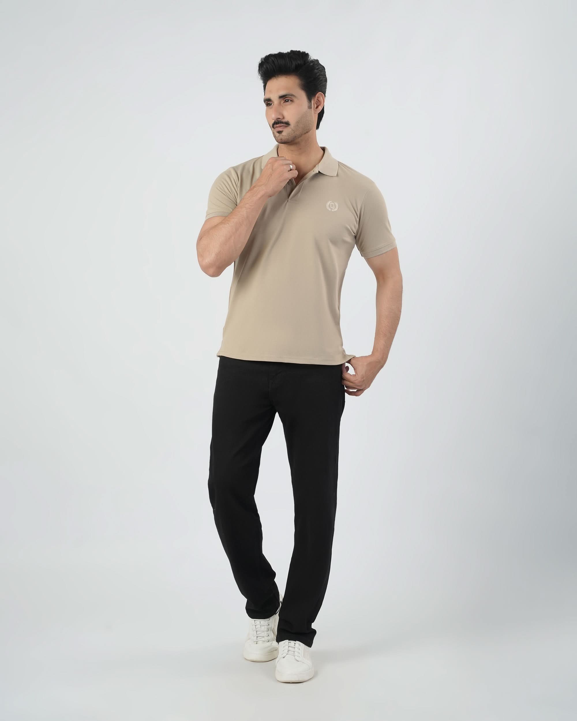 Men’s Half Sleeves Polo T-Shirt, Men's T-Shirts & Polos, Chase Value, Chase Value