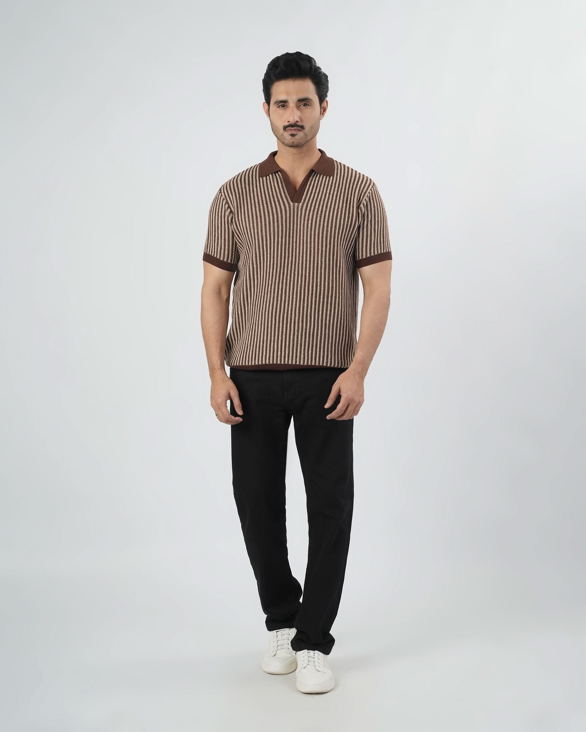 Eminent Men's Half Sleeves Polo Sweater, Men's Sweater & Sweat Shirts, Eminent, Chase Value