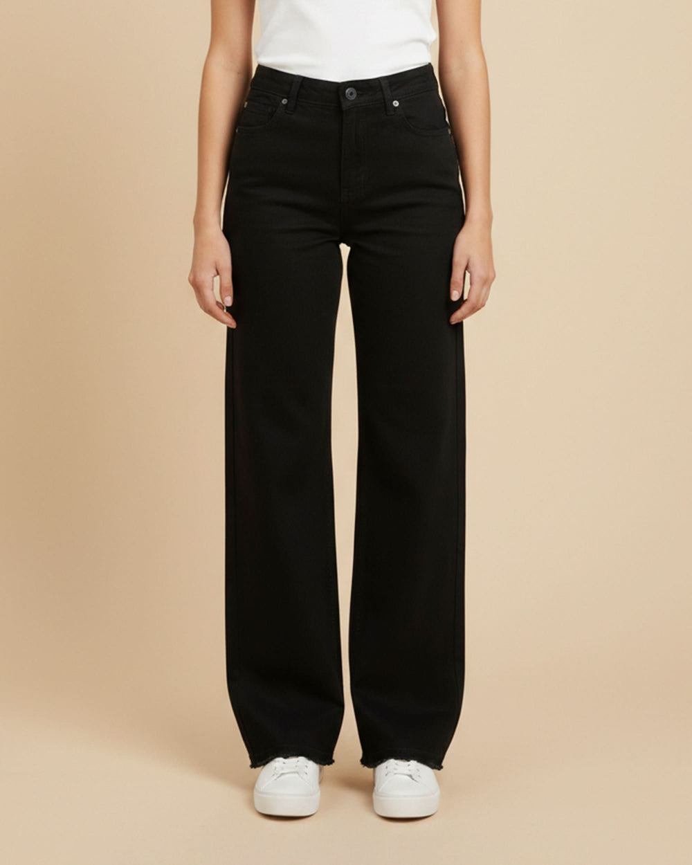 Women's Wide Leg Denim Pants, Women Pants & Tights, Chase Value, Chase Value