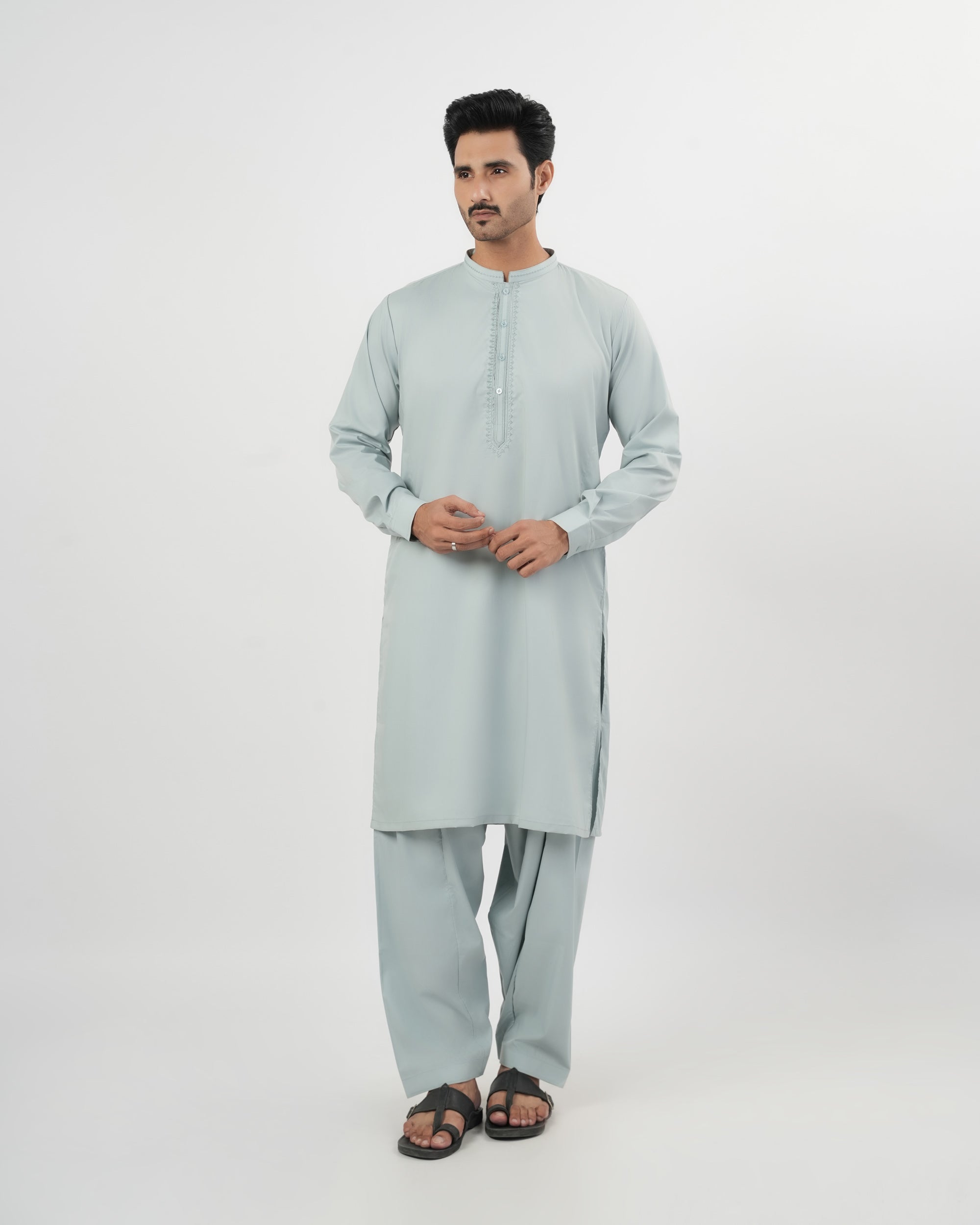 Eminent Men's Embroidered Shalwar Kameez