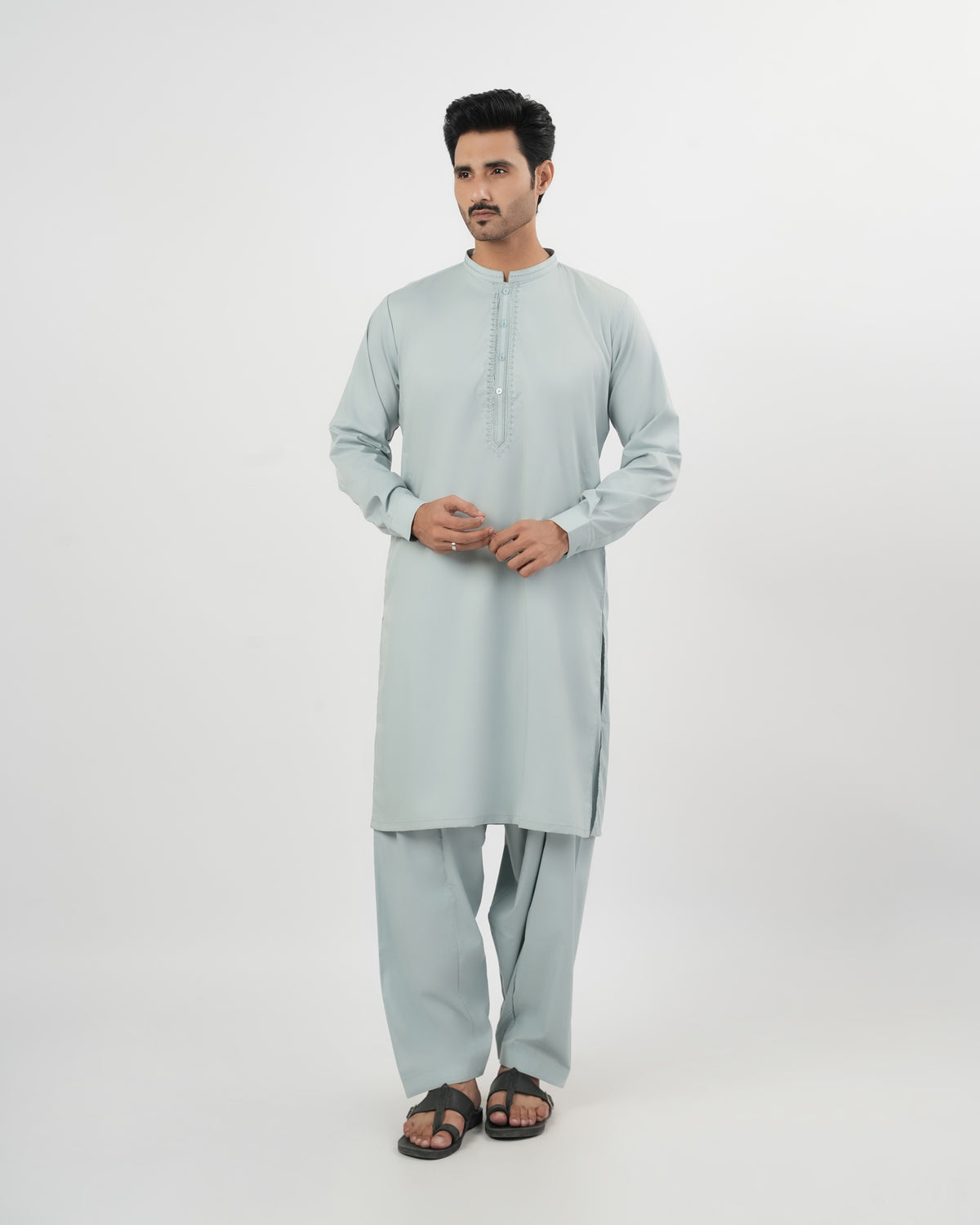Eminent Men's Embroidered Shalwar Kameez