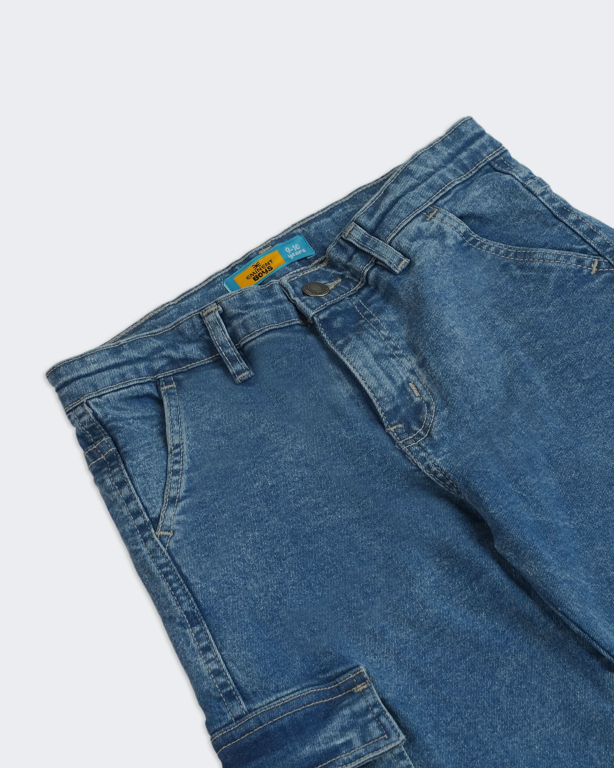 Eminent Boys Denim Cargo Pant, Boys Denim Pants, Eminent, Chase Value