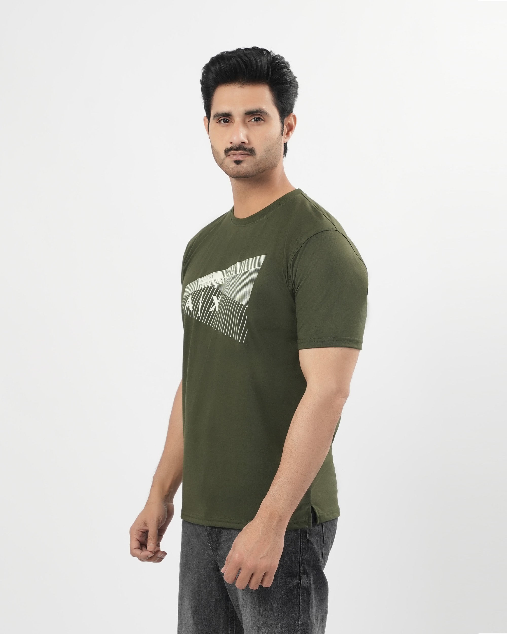 Men Half Sleeves Printed T-Shirt, Men's T-Shirts & Polos, Chase Value, Chase Value
