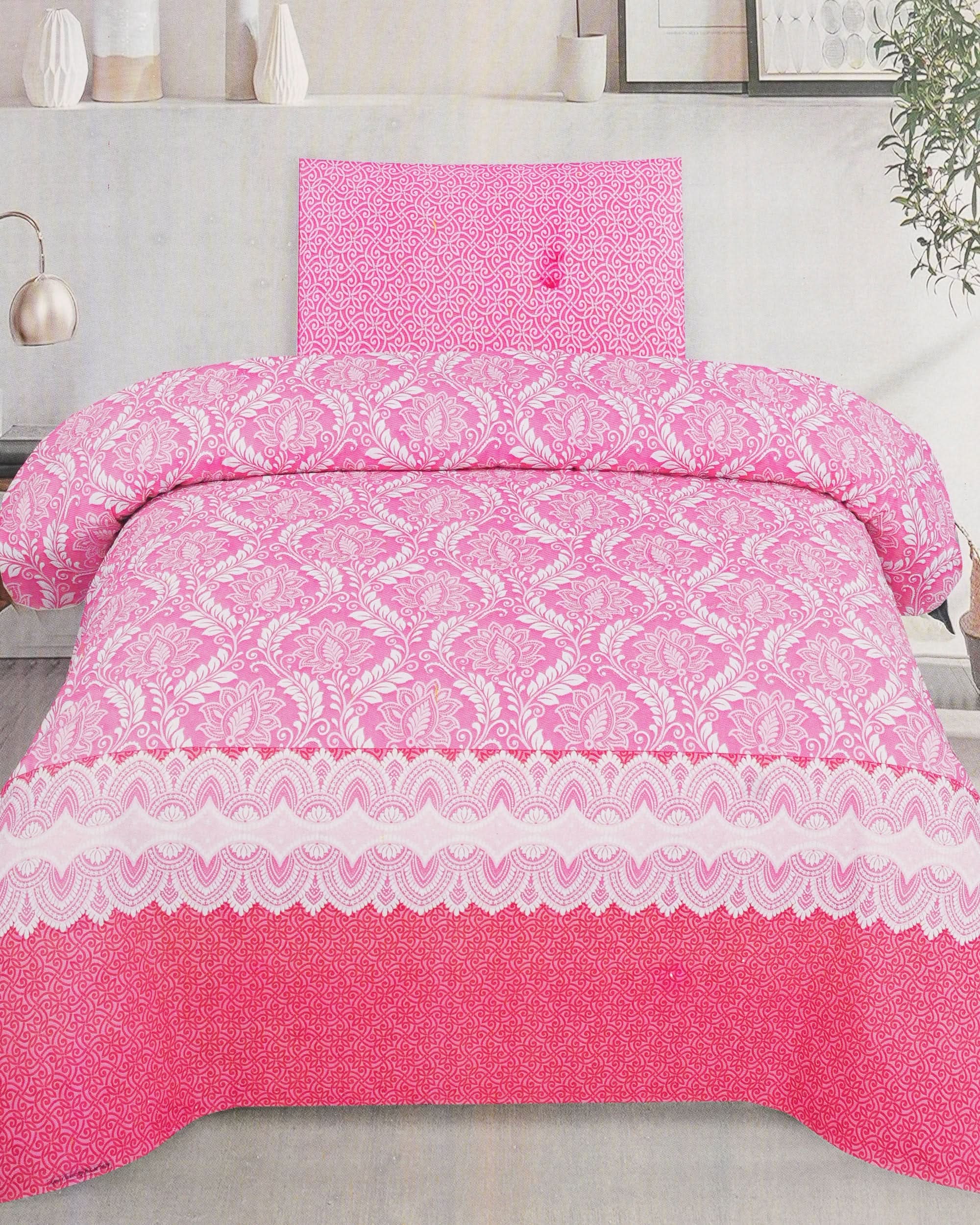 Valuables Single Bed Sheet – Salonika, Single Size Bed Sheet, Chase Value, Chase Value