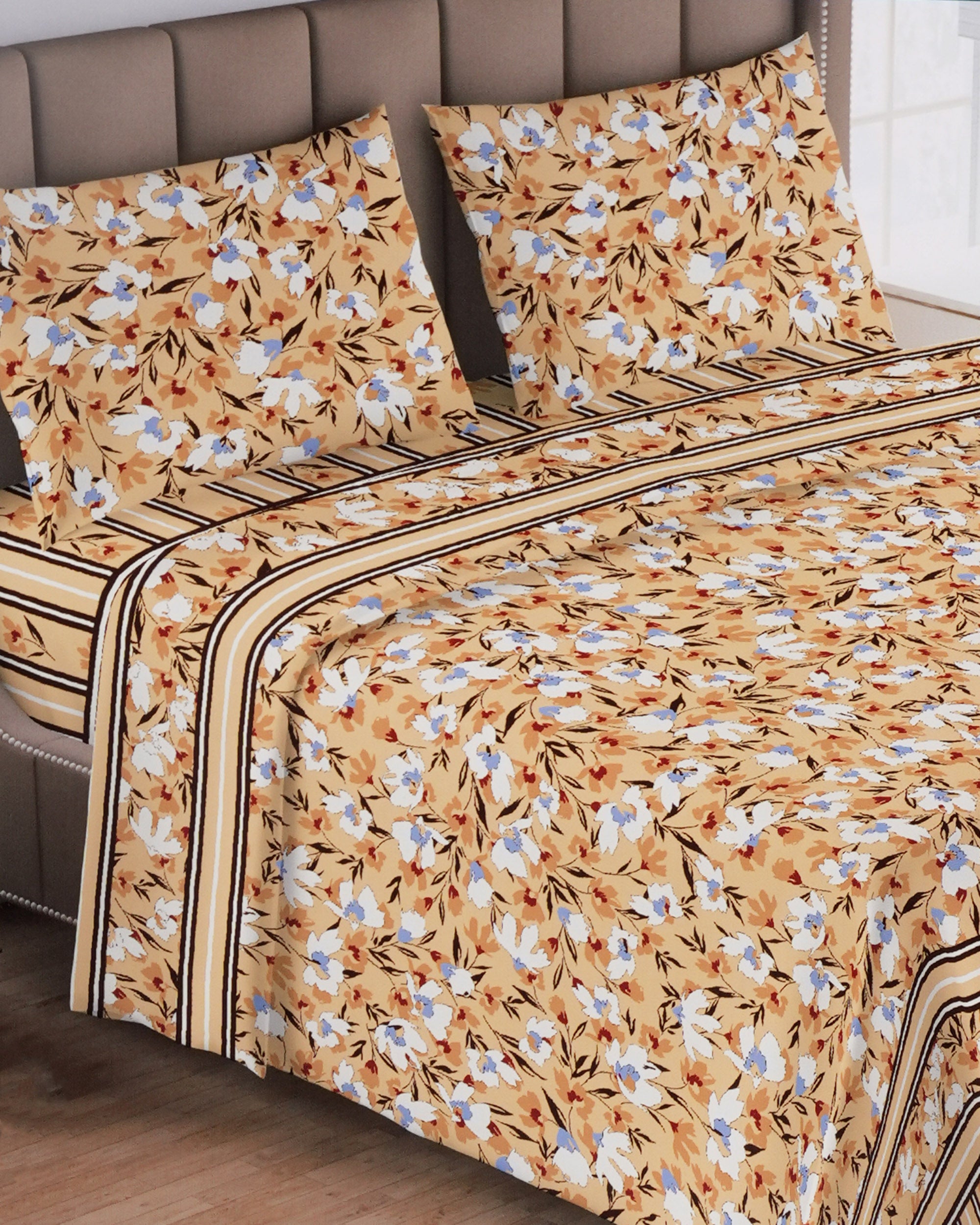 Printed Double Bed Sheet, Double Size Bed Sheet, Chase Value, Chase Value