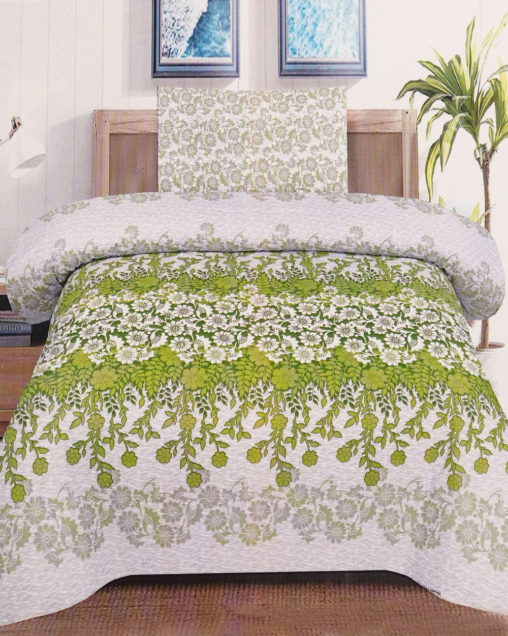 Valuables Single Bed Sheet – Salonika, Single Size Bed Sheet, Chase Value, Chase Value