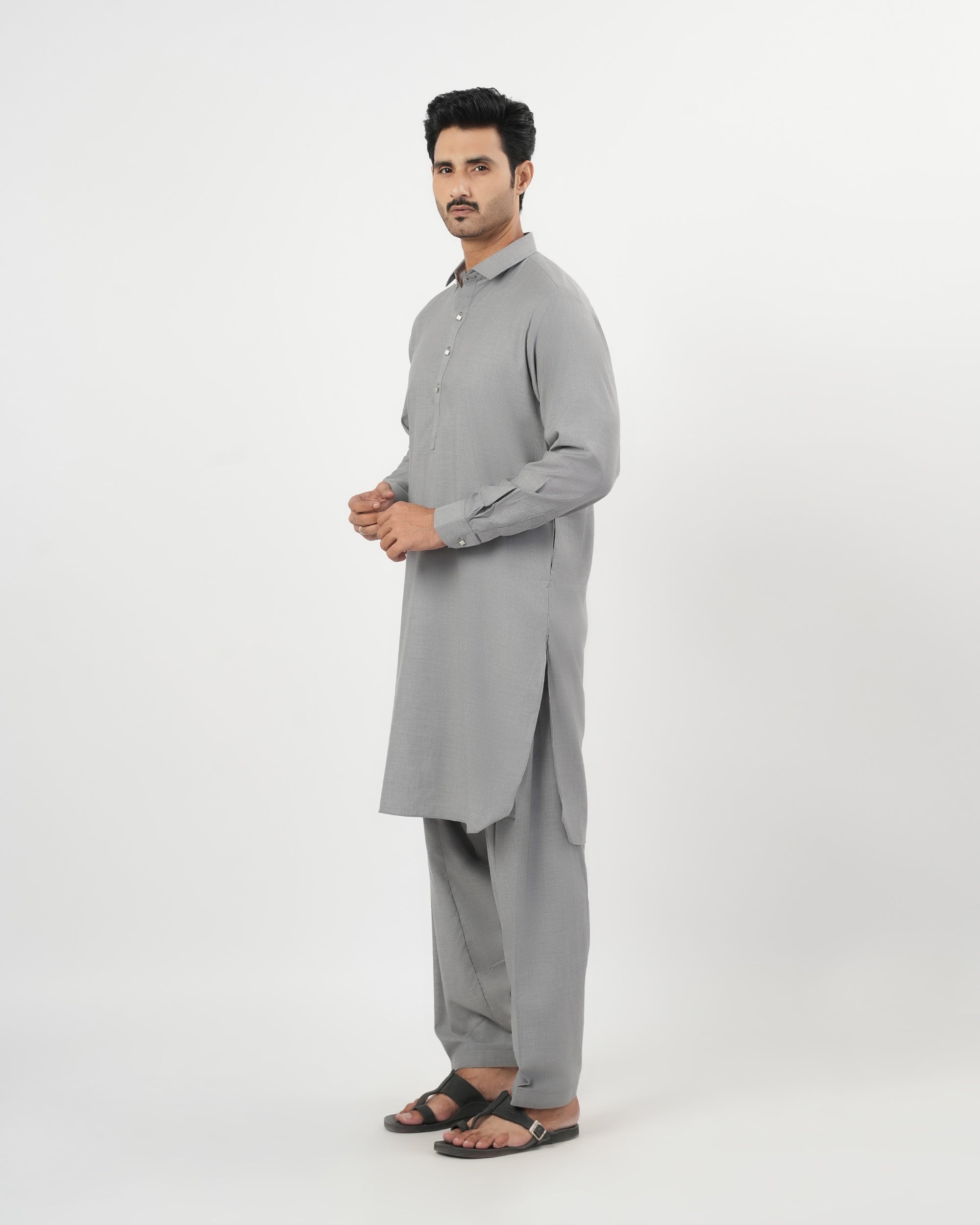 Eminent Men's Plain Shalwar Kameez