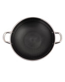 HoneyComb LaserCut Non-Stick Karahi – 26CM, Cookware & Pans, Chase Value, Chase Value