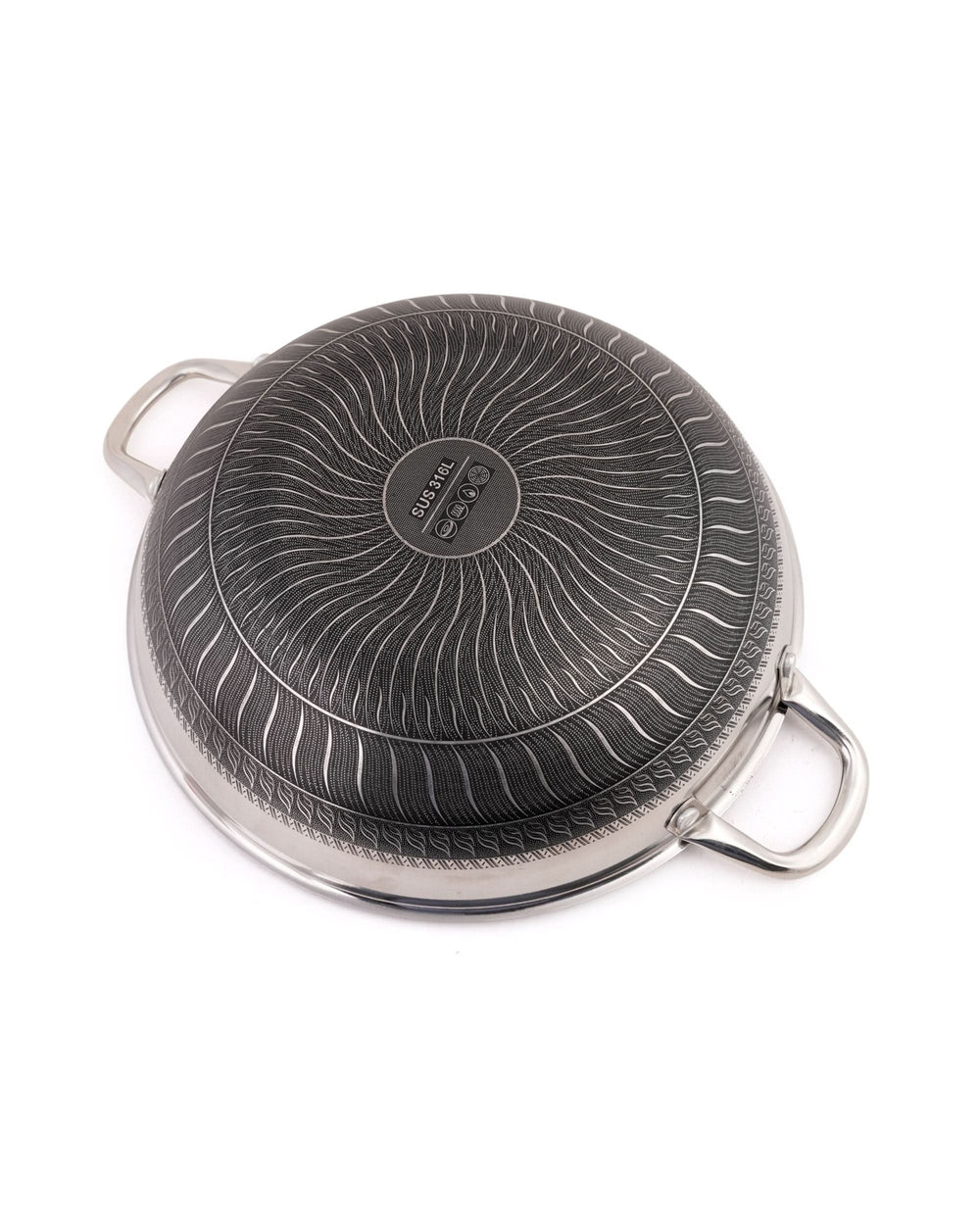 HoneyComb LaserCut Non-Stick Karahi – 26CM, Cookware & Pans, Chase Value, Chase Value