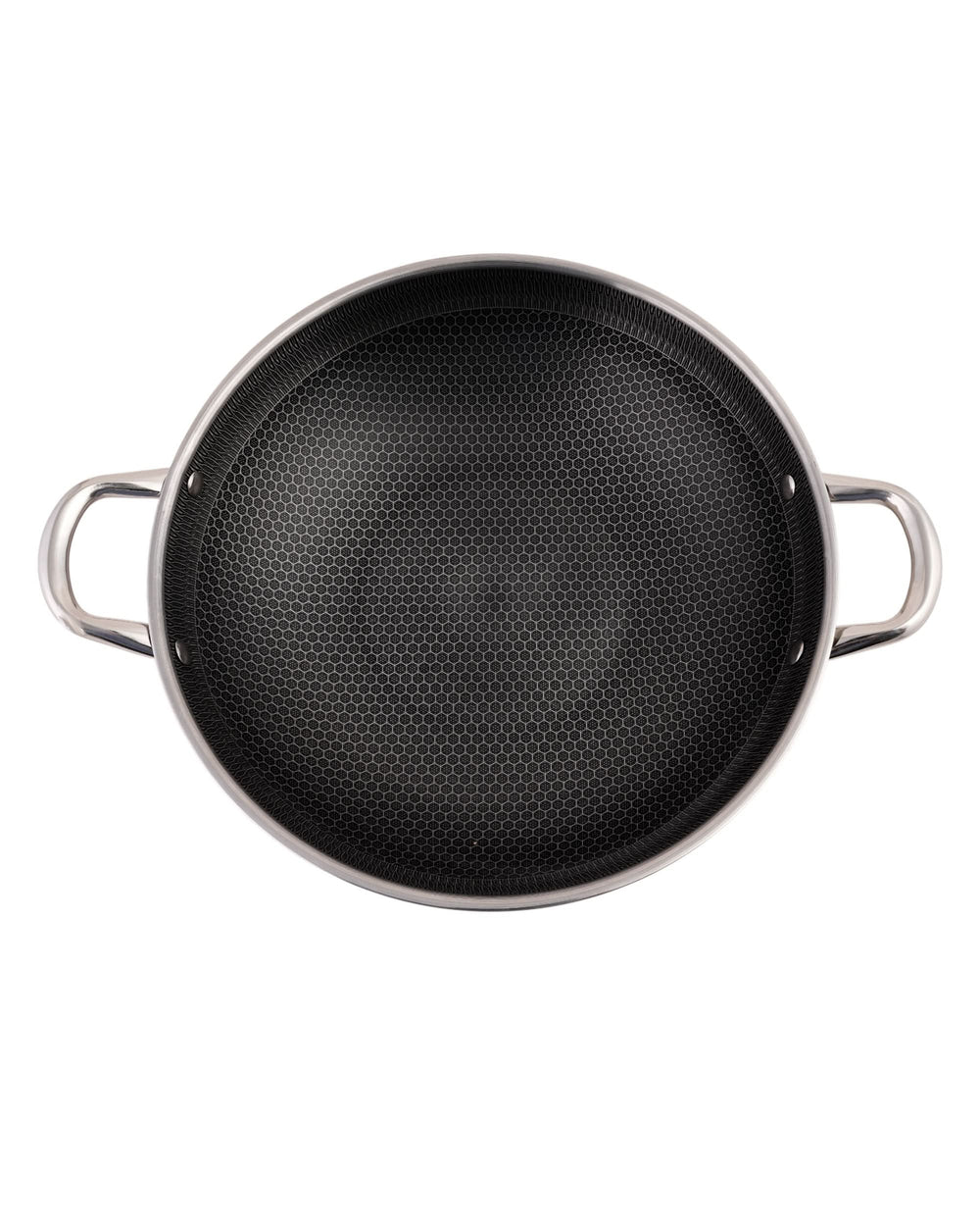 HoneyComb LaserCut Non-Stick Karahi – 24CM, Cookware & Pans, Chase Value, Chase Value
