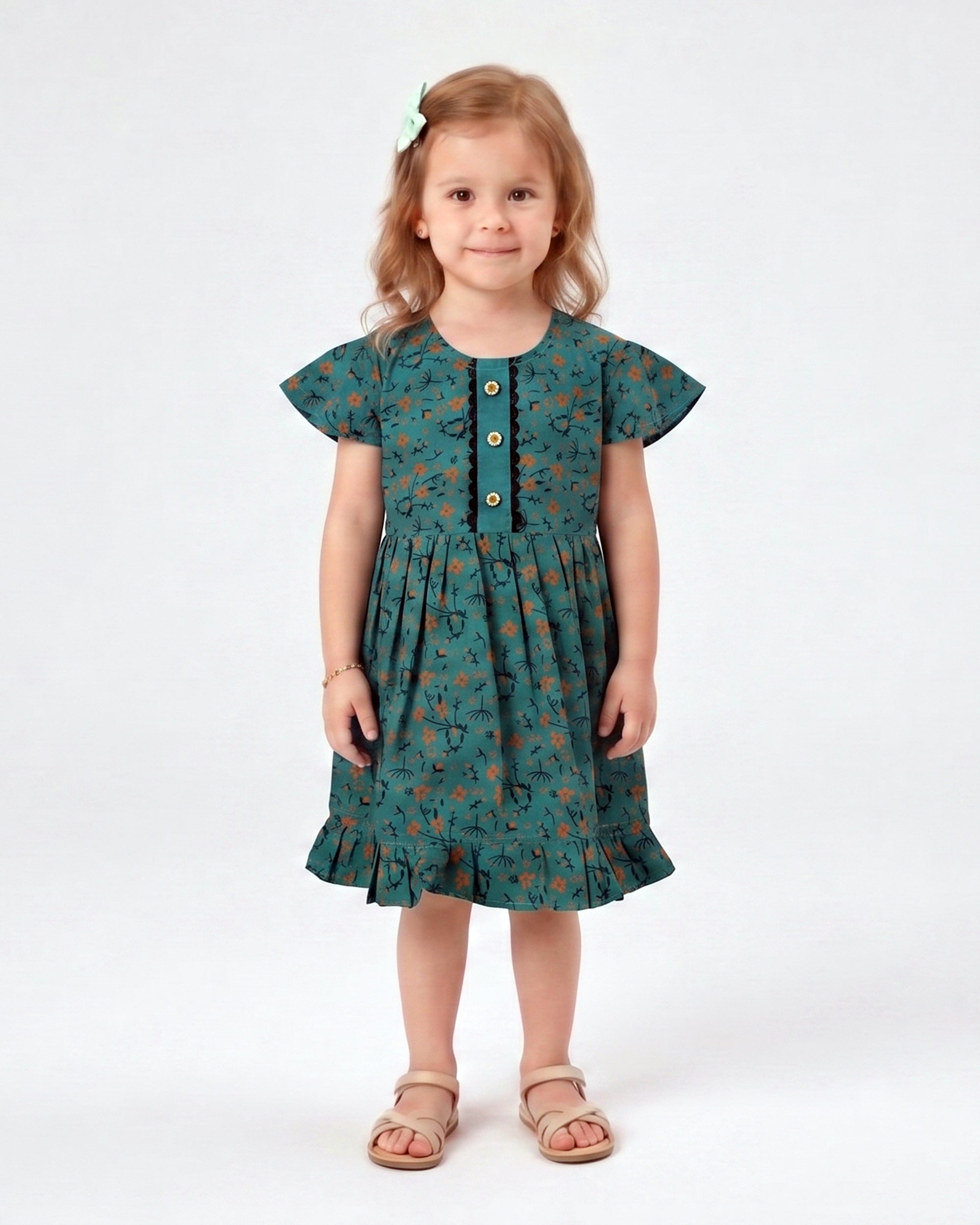 Girls' Printed Frock