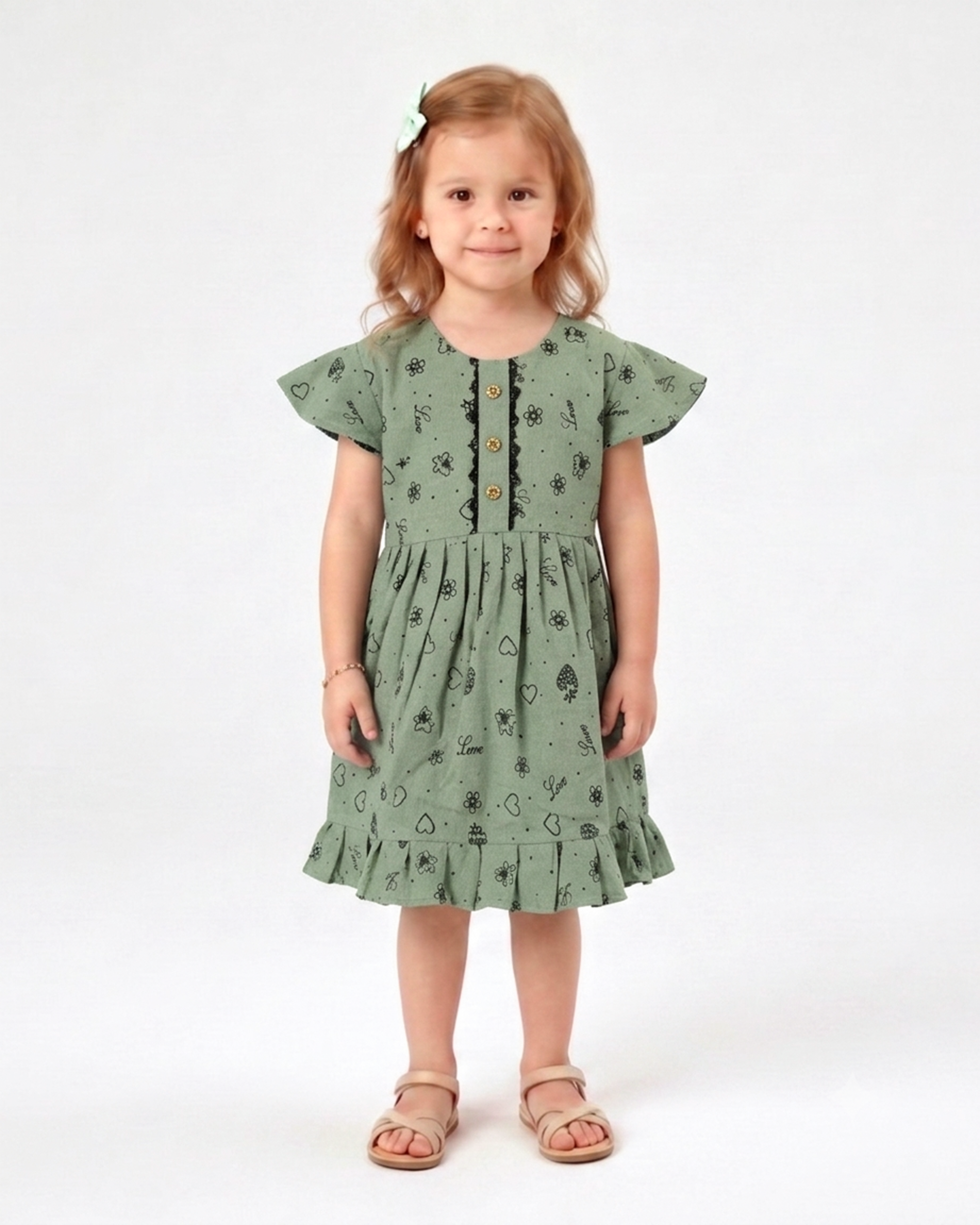 Girls' Printed Frock